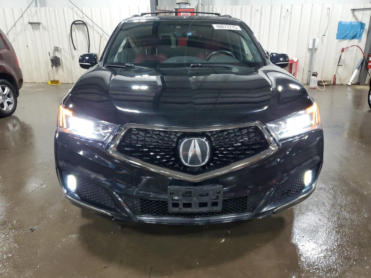 2020 Acura MDX VIN 5J8YD4H0XLL025351 Copart auction photo, rear end damage thumbnail 5