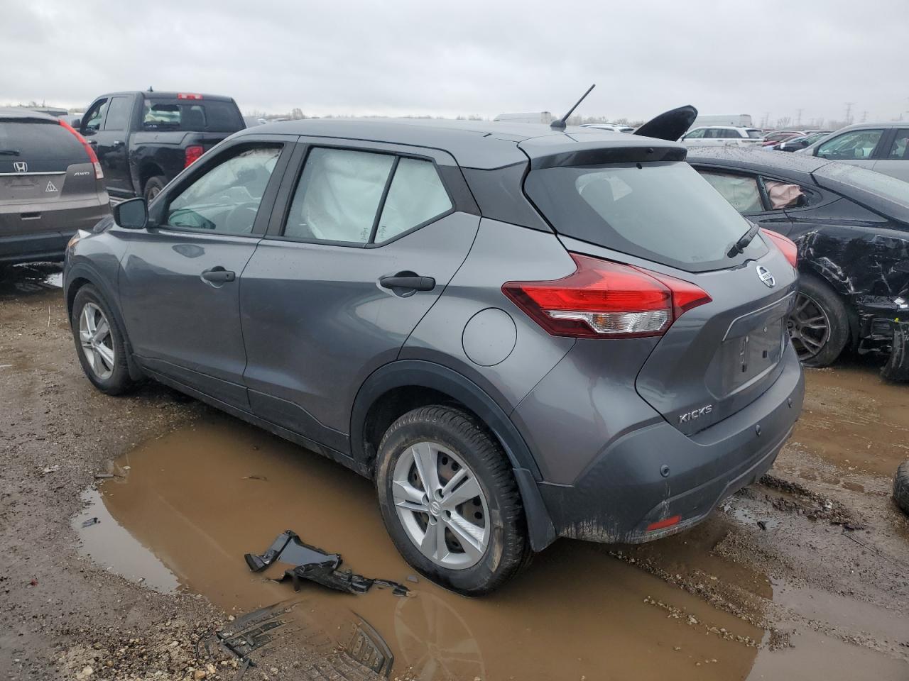 2020 Nissan Kicks VIN 3N1CP5BV0LL512768 Copart auction photo, front end / side damage thumbnail 2