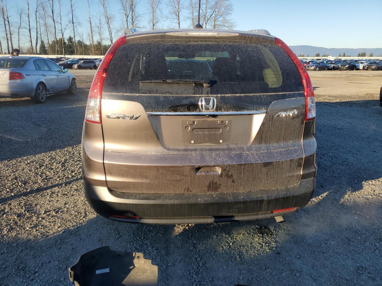 2014 Honda CR-V VIN 2HKRM4H72EH624154 Copart auction photo, front end damage thumbnail 6