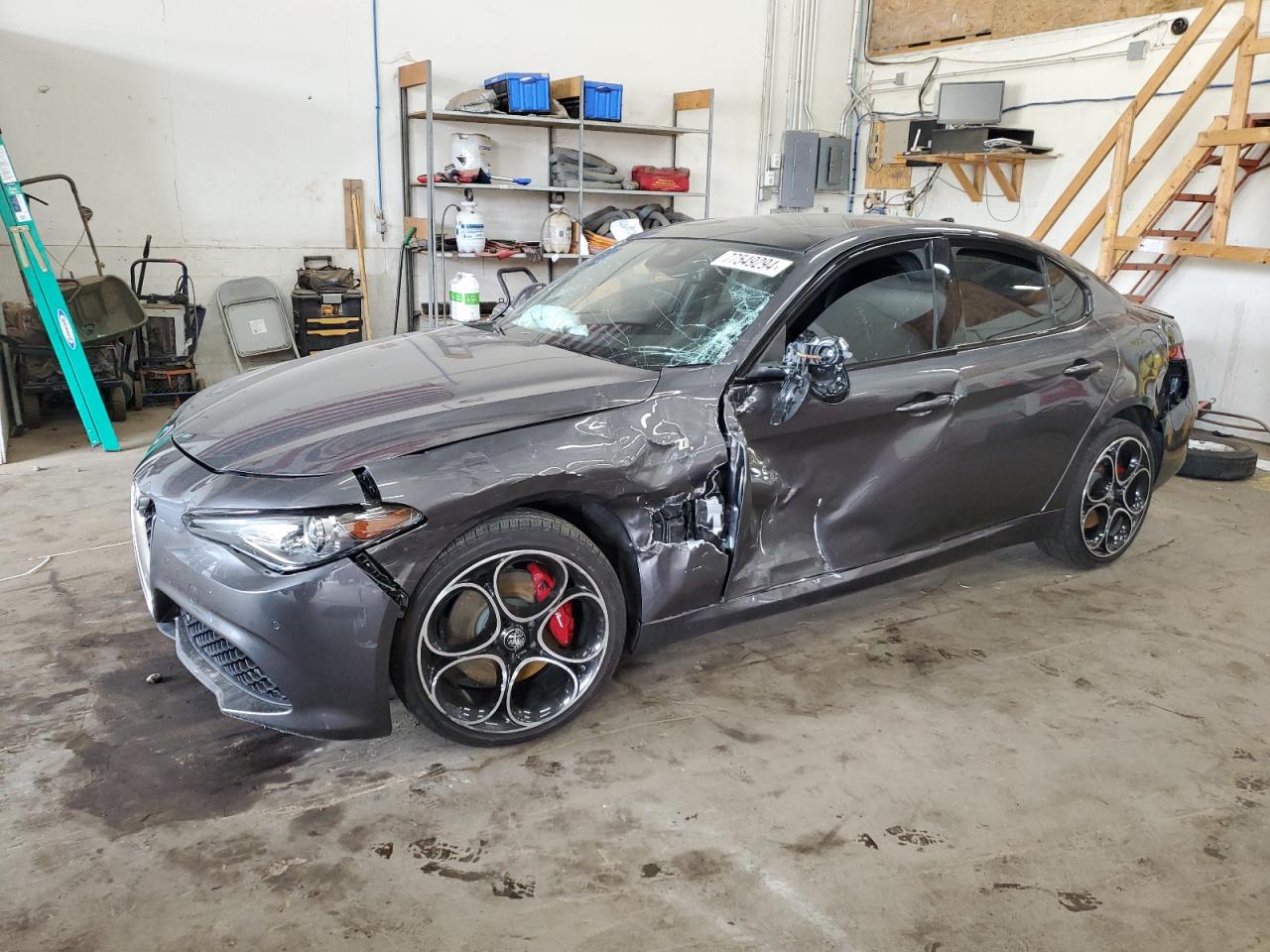 2022 Alfa Romeo Giulia VIN ZARFANBN2N7662163