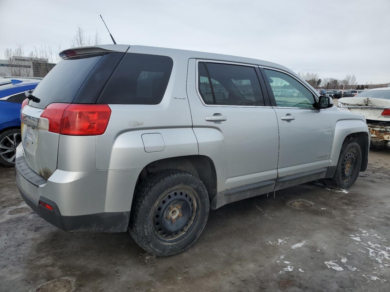2013 GMC Terrain VIN 2GKALMEK7D6135913 Copart auction photo, front end damage thumbnail 3