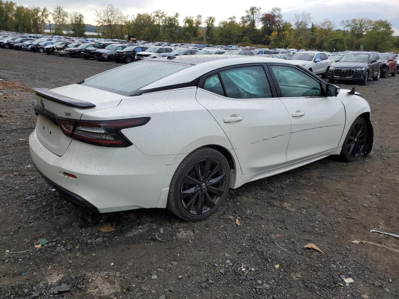 2021 Nissan Maxima VIN 1N4AA6EV4MC510287 Copart auction photo, front end / side damage thumbnail 3