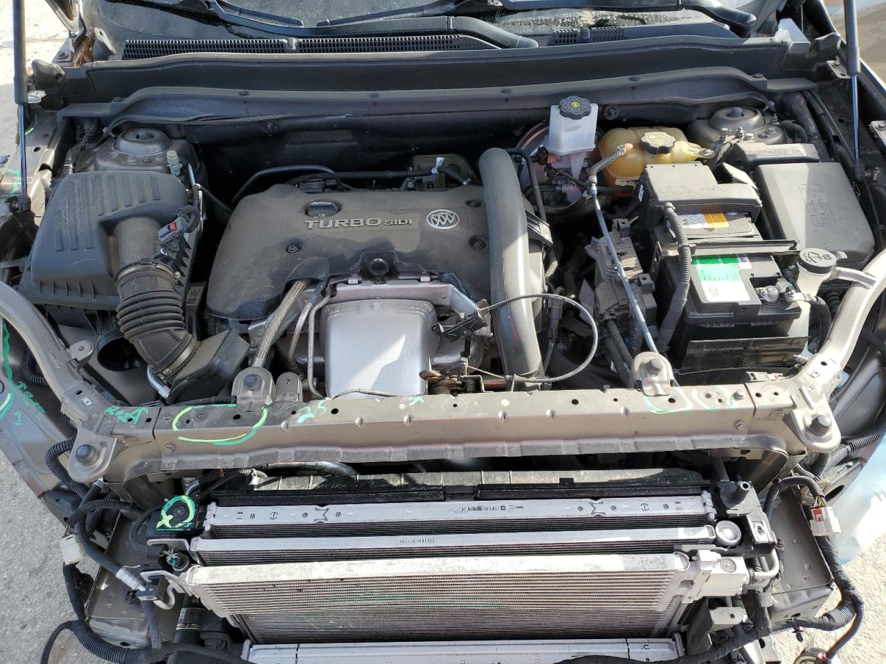 2019 Buick Envision VIN LRBFX3SX0KD010975 Copart auction photo, front end / side damage thumbnail 12