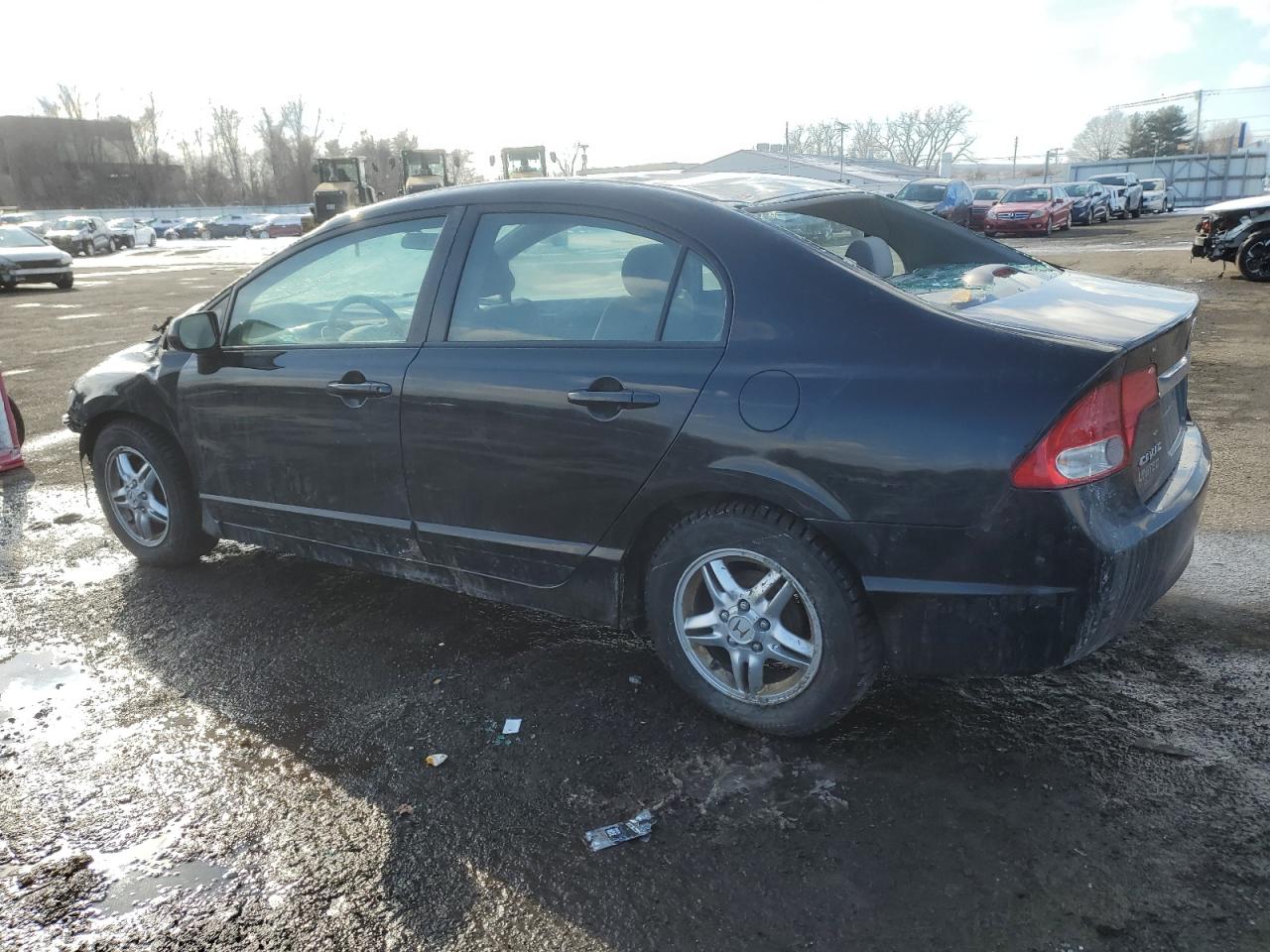 2010 Honda Civic VIN 2HGFA1F51AH319745 Copart auction photo, front end / rear end damage thumbnail 2