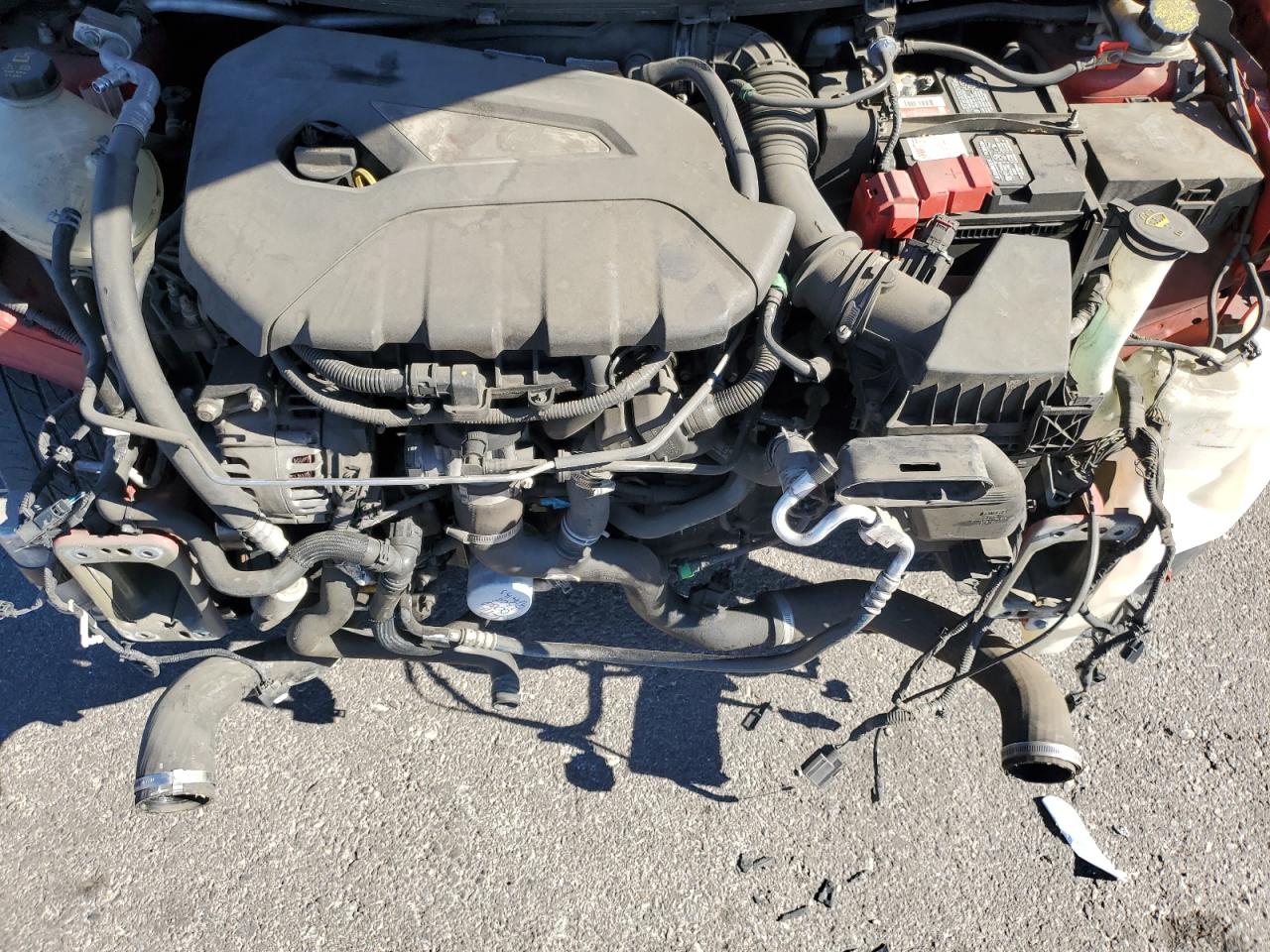 2014 Ford Fiesta VIN 3FADP4GX1EM243818 Copart auction photo, front end damage thumbnail 12