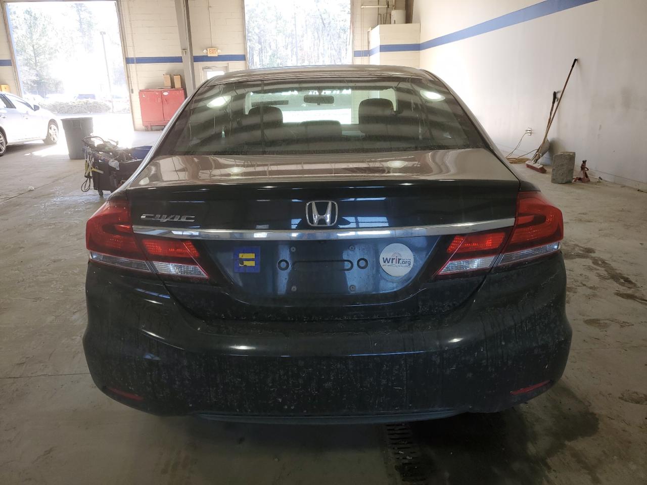 2015 Honda Civic VIN 2HGFB2F53FH567361 Copart auction photo, front end damage thumbnail 6