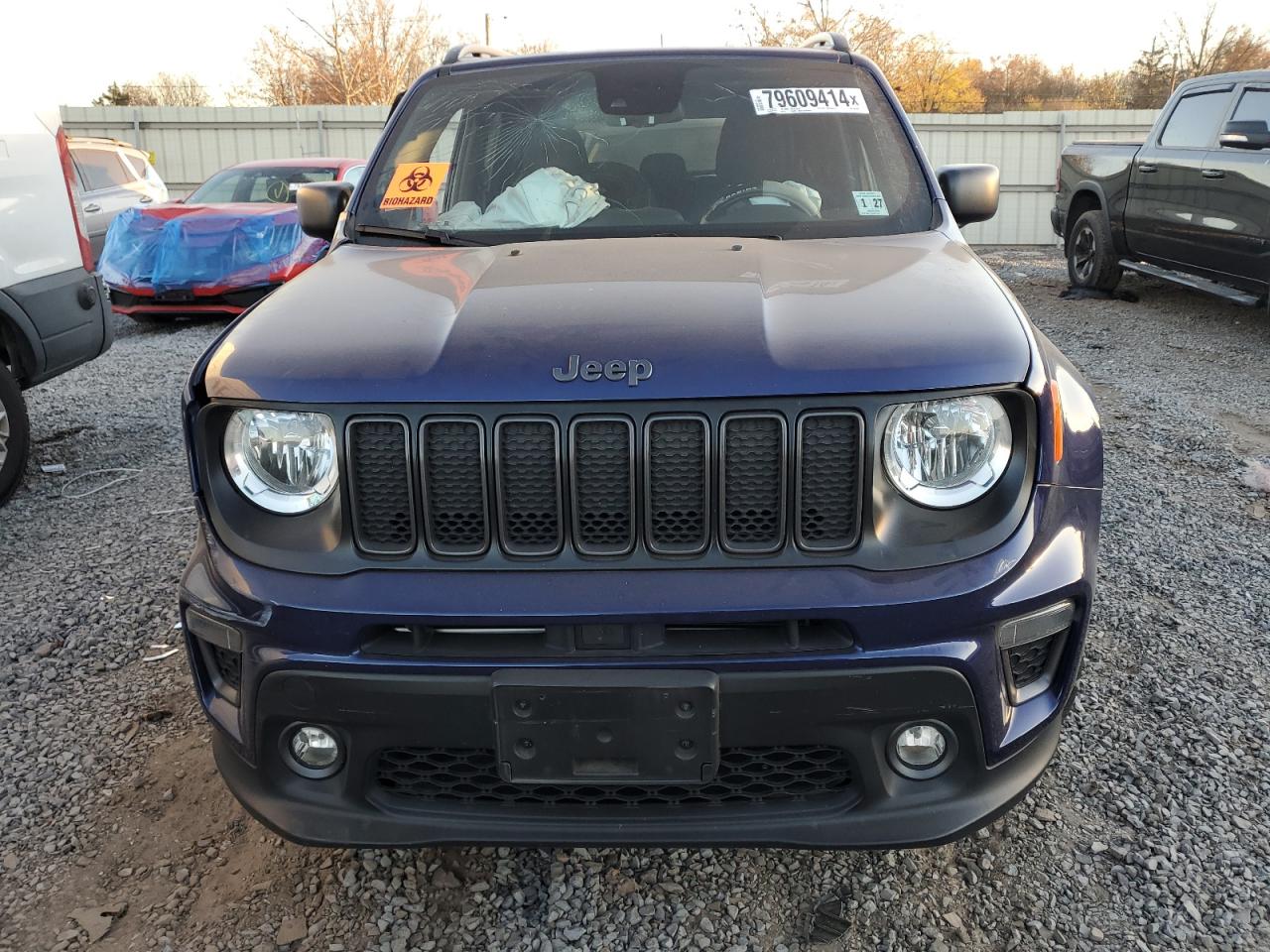 2021 Jeep Renegade VIN ZACNJDBB1MPM97520 Copart auction photo, side / front end damage thumbnail 5