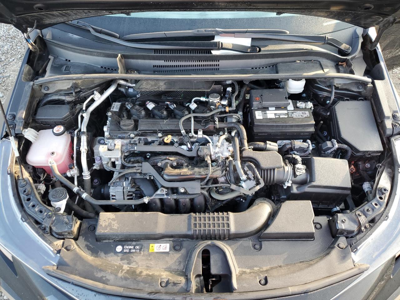 2021 Toyota Corolla VIN 5YFS4MCE4MP074383 Copart auction photo, all over damage thumbnail 12
