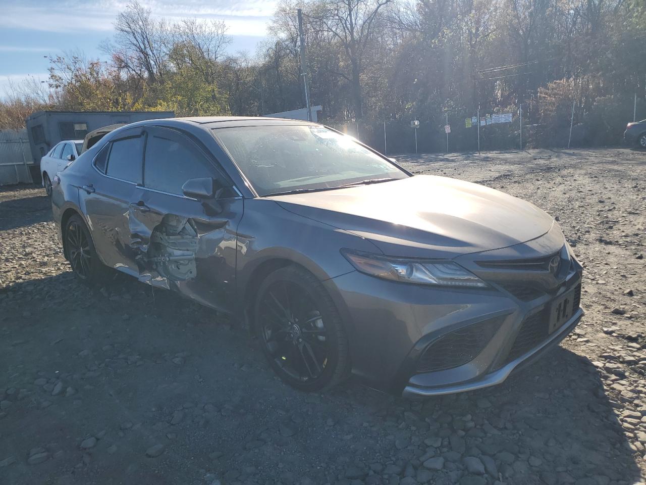 2022 Toyota Camry VIN 4T1K61BK0NU062313 Copart auction photo, side damage thumbnail 4
