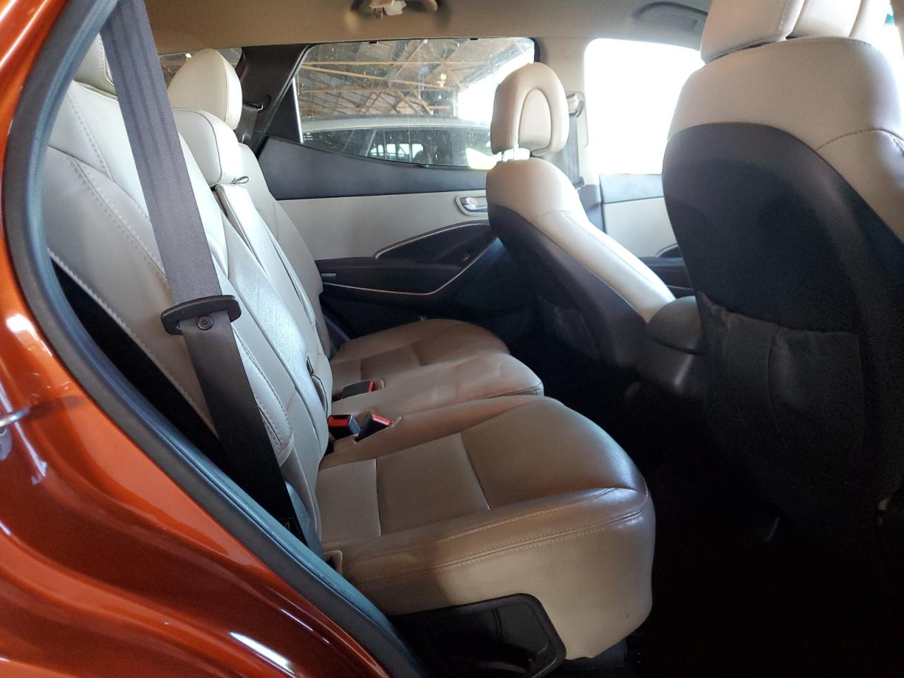 2017 Hyundai Santa Fe VIN 5XYZU3LB4HG386678 Copart auction photo, undercarriage / all over damage thumbnail 10