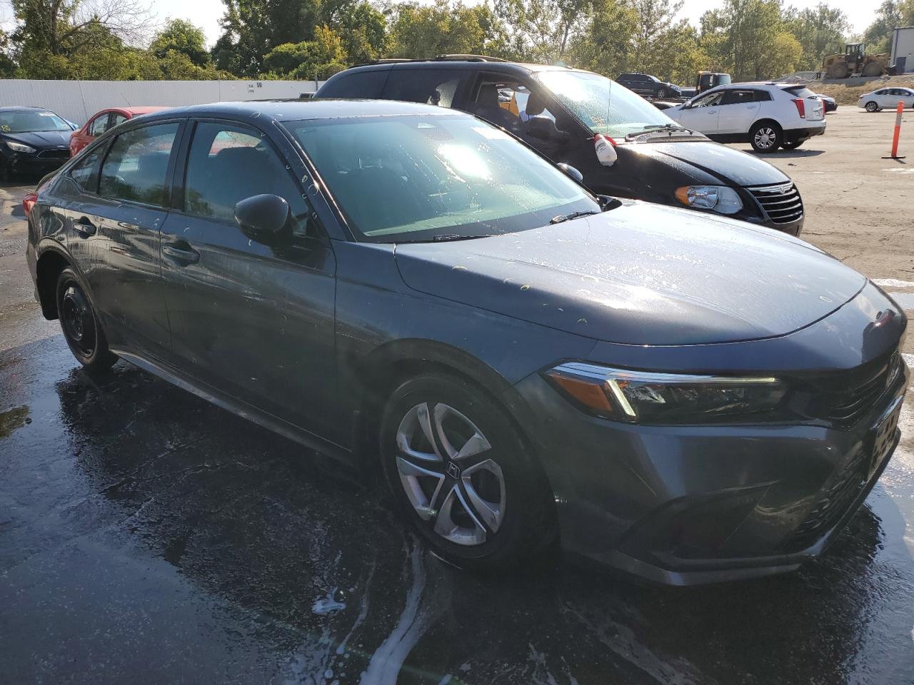 2023 Honda Civic VIN 2HGFE2F55PH561120 Copart auction photo, hail damage thumbnail 4