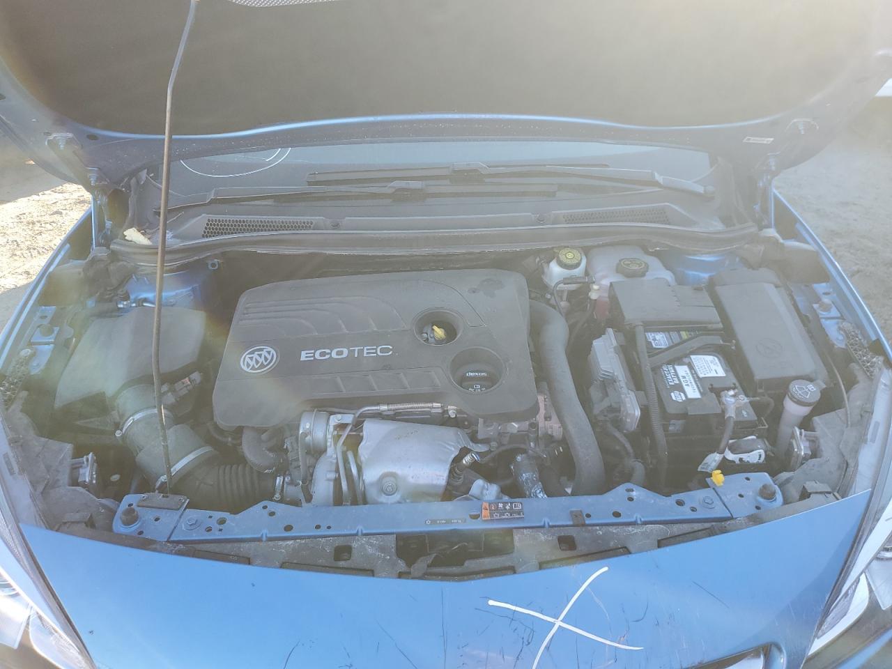 2017 Buick Cascada VIN W04WJ3N53HG005462 Copart auction photo, top/roof / all over damage thumbnail 11