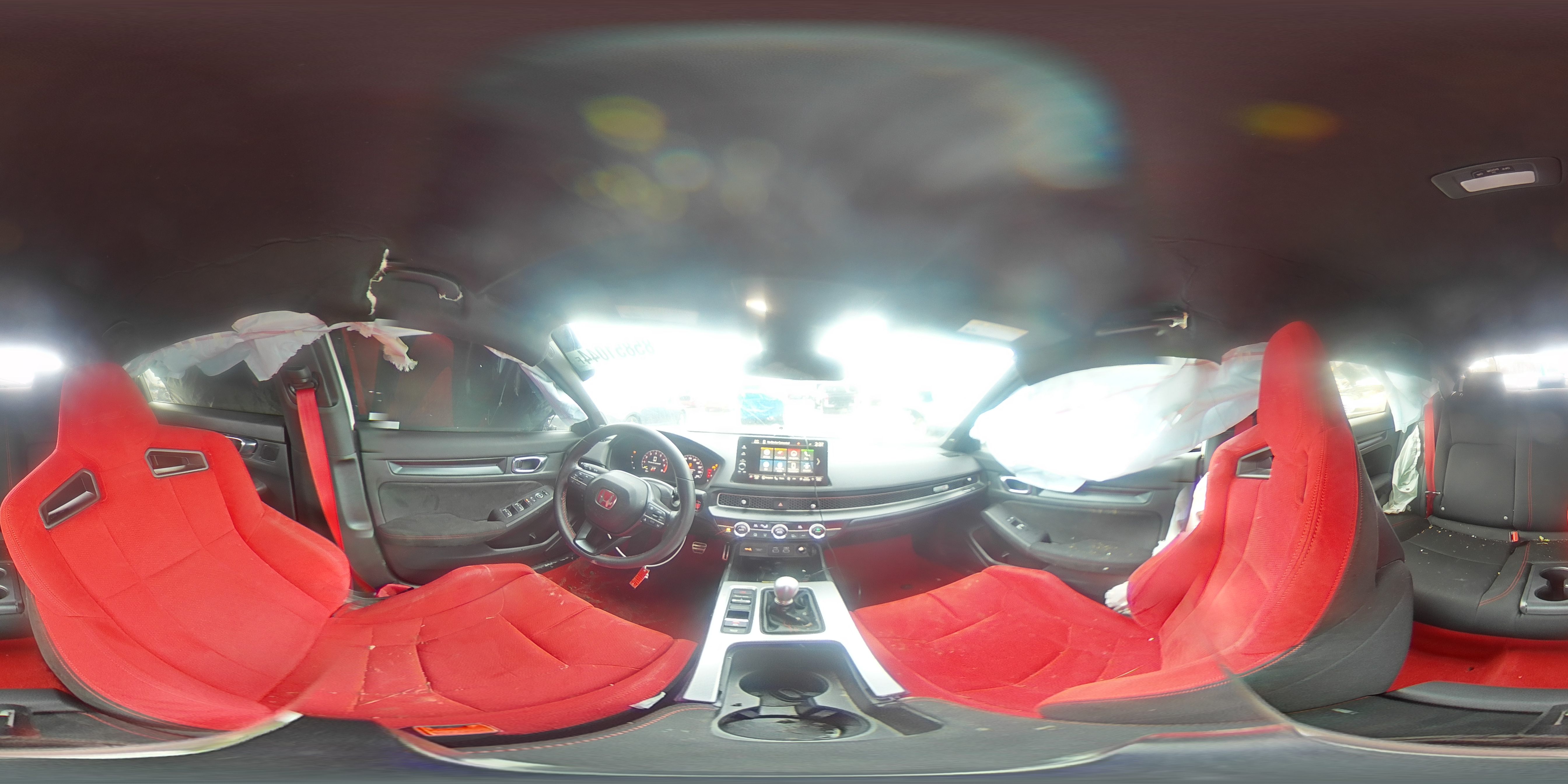 2024 Honda Civic VIN JHMFL5G46RX002748 Copart auction photo, all over damage thumbnail 13