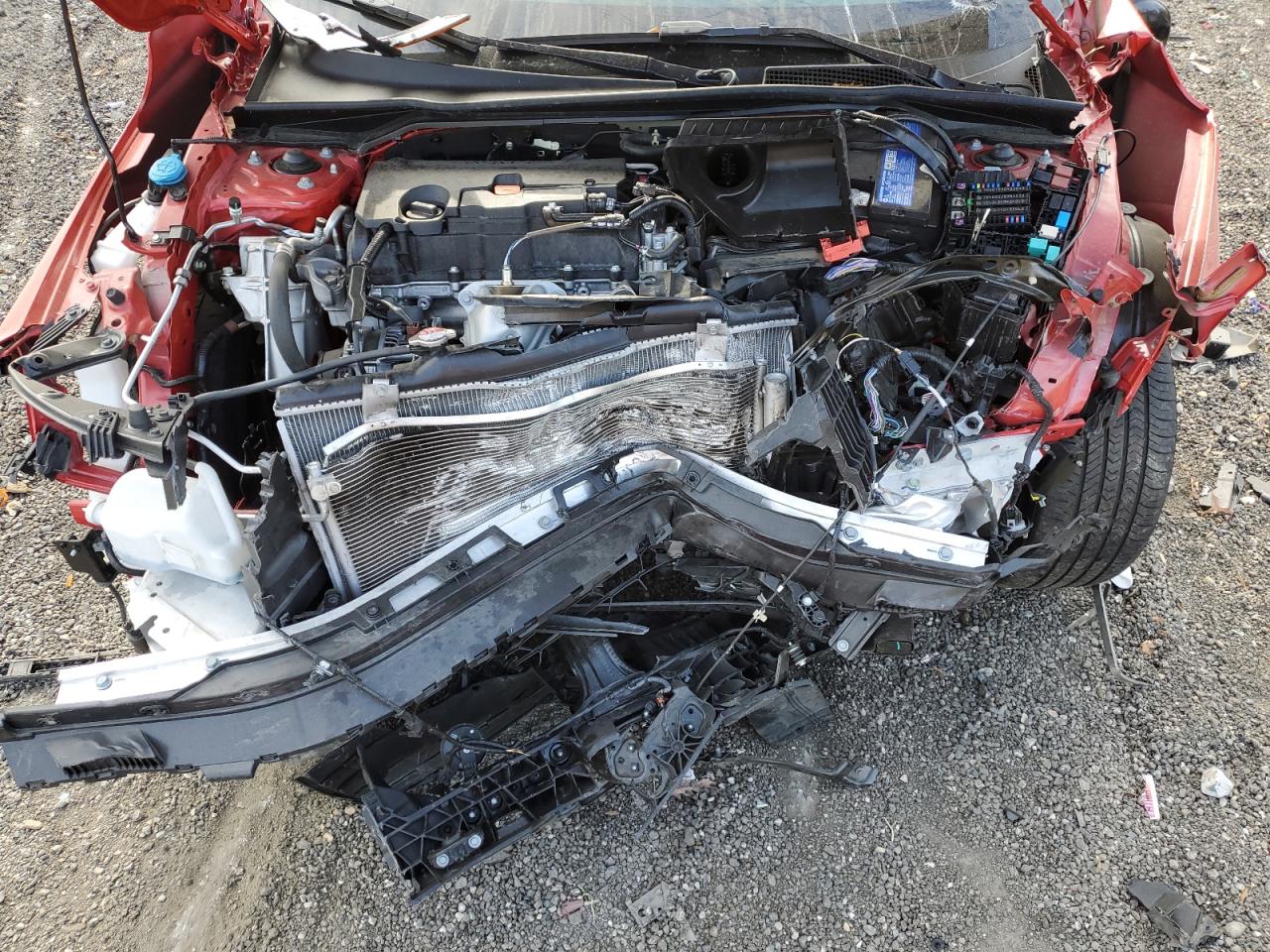 2024 Honda Civic VIN 2HGFE2F51RH549422 Copart auction photo, front end damage thumbnail 13