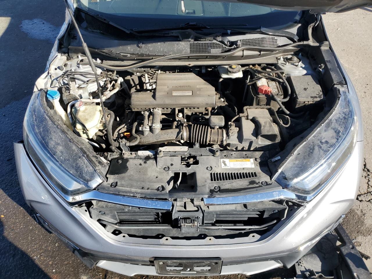 2017 Honda CR-V VIN 2HKRW2H90HH642365 Copart auction photo, side / front end damage thumbnail 12