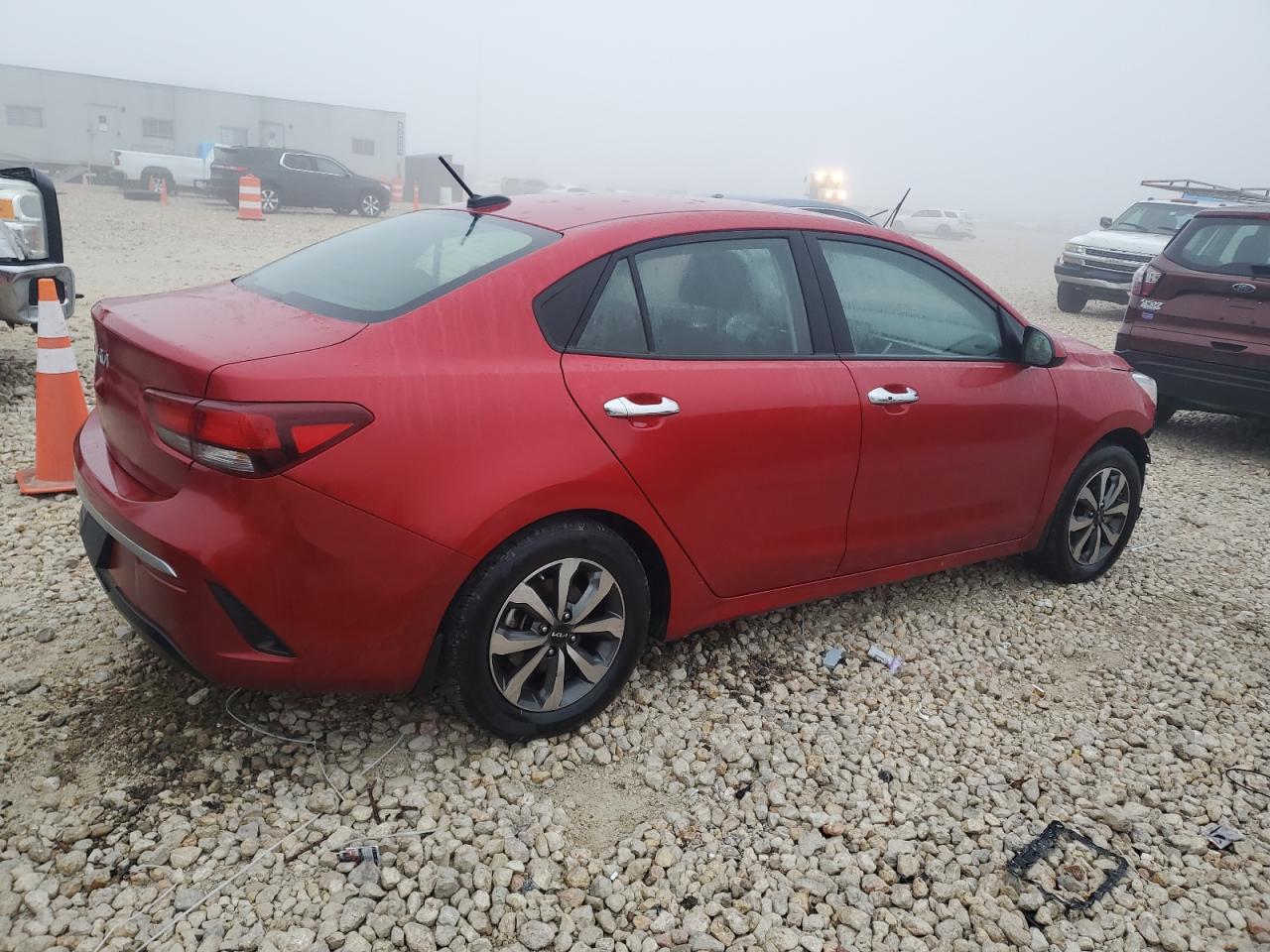 2023 KIA Rio VIN 3KPA24AD9PE550726 Copart auction photo, front end damage thumbnail 3