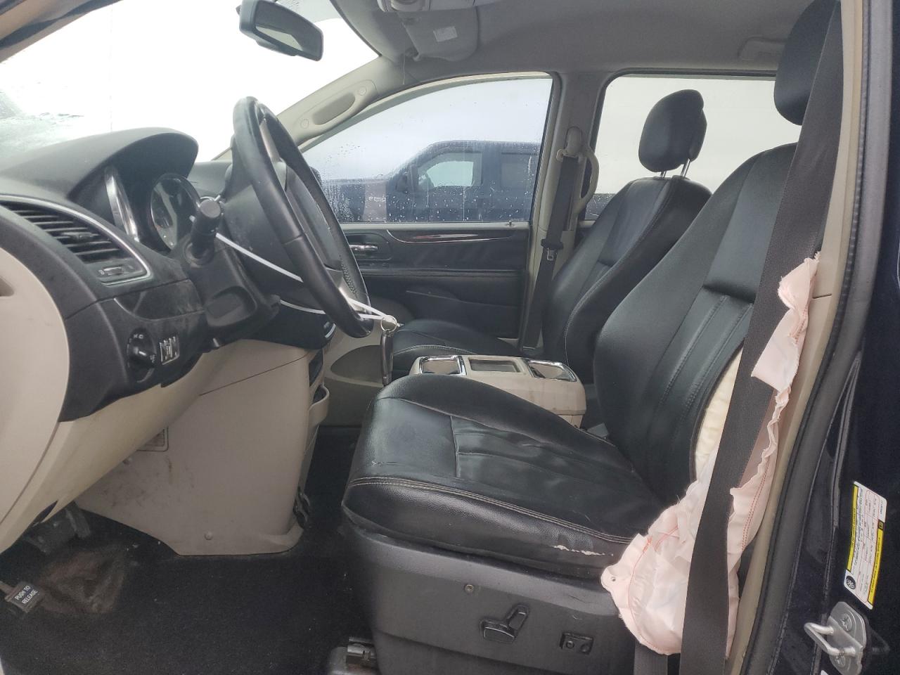 2014 Chrysler Town & Country VIN 2C4RC1BG8ER446117 Copart auction photo, front end / side damage thumbnail 7