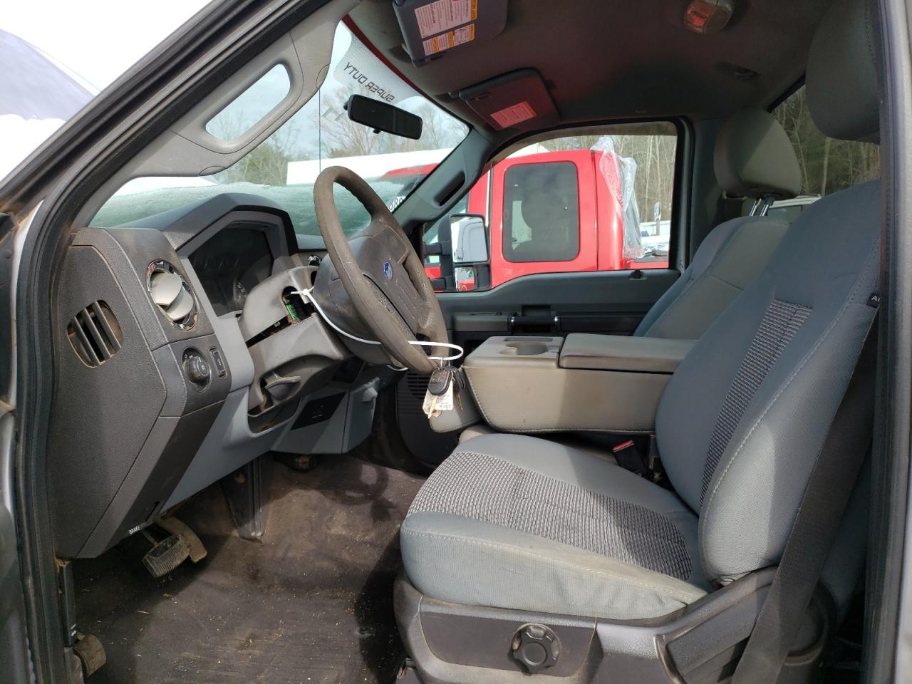 2011 Ford F350 VIN 1FDRF3HT0BEA65731 Copart auction photo, front end / mechanical damage thumbnail 7