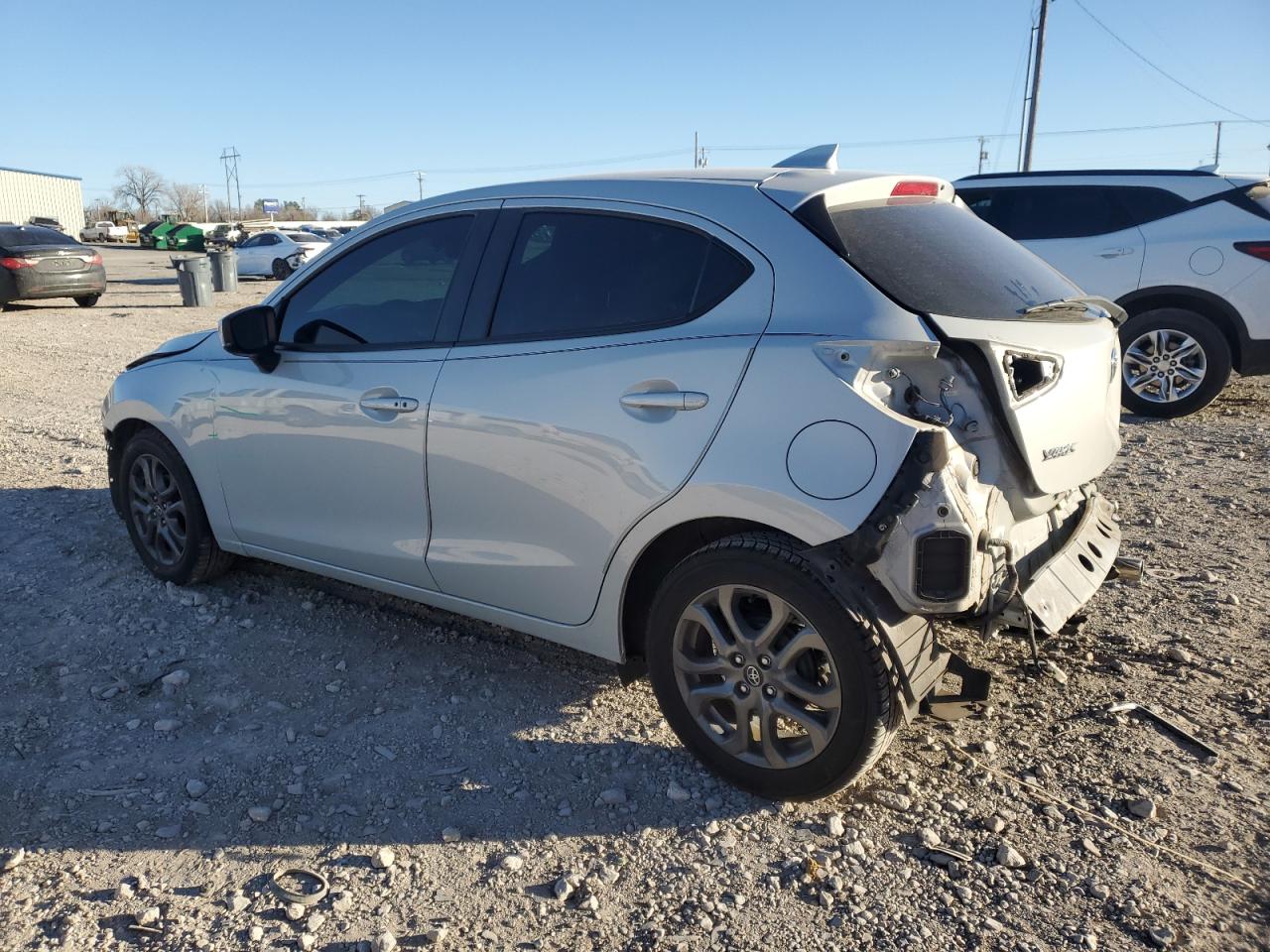 2020 Toyota Yaris VIN 3MYDLBJV9LY700206 Copart auction photo, rear end / front end damage thumbnail 2
