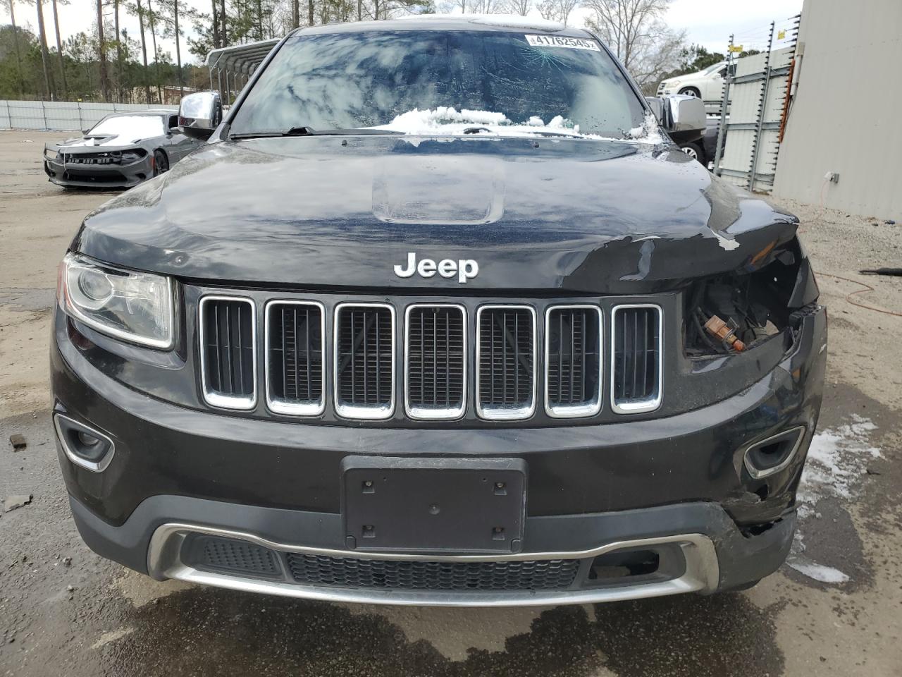 2014 Jeep Grand Cherokee VIN 1C4RJEBG1EC191364 Copart auction photo, front end damage thumbnail 5