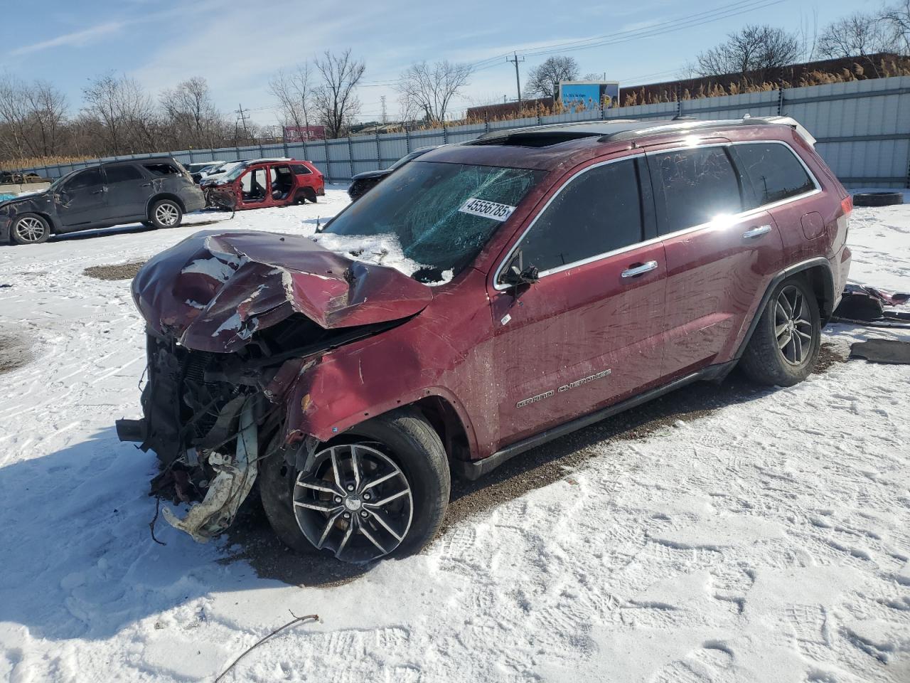 2017 Jeep Grand Cherokee VIN 1C4RJFBG8HC701249