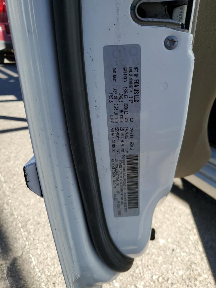 2017 Dodge Caravan VIN 2C4RDGCG4HR717046 Copart auction photo, burn - engine damage thumbnail 13