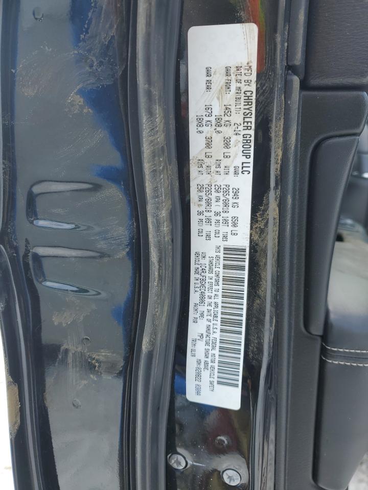 2014 Jeep Grand Cherokee VIN 1C4RJFBGXEC408061 Copart auction photo, front end / minor dent/scratches damage thumbnail 13