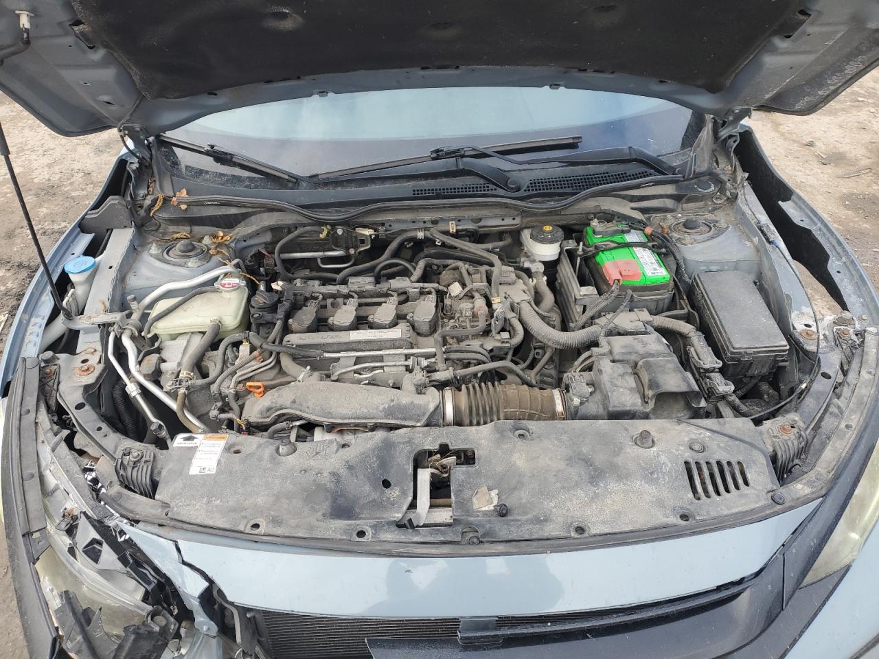 2017 Honda Civic VIN SHHFK7H79HU201079 Copart auction photo, front end / rear end damage thumbnail 11