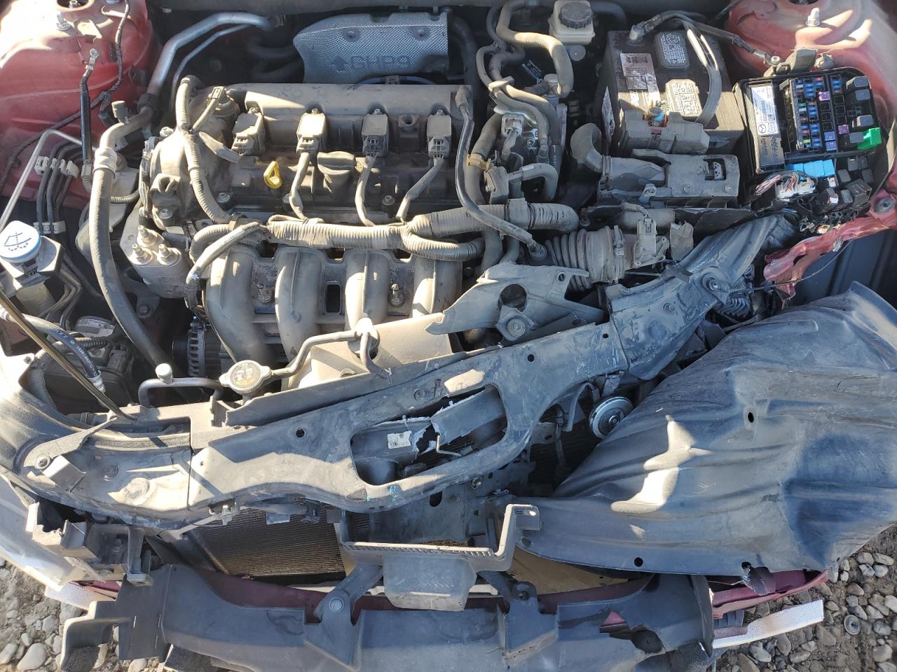 2014 Mazda 3 VIN JM1BM1W31E1154514 Copart auction photo, front end / minor dent/scratches damage thumbnail 12
