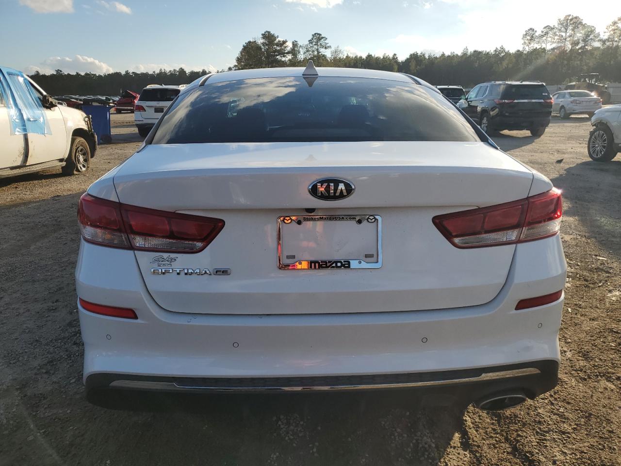 2019 KIA Optima VIN 5XXGT4L39KG351073 Copart auction photo, front end damage thumbnail 6