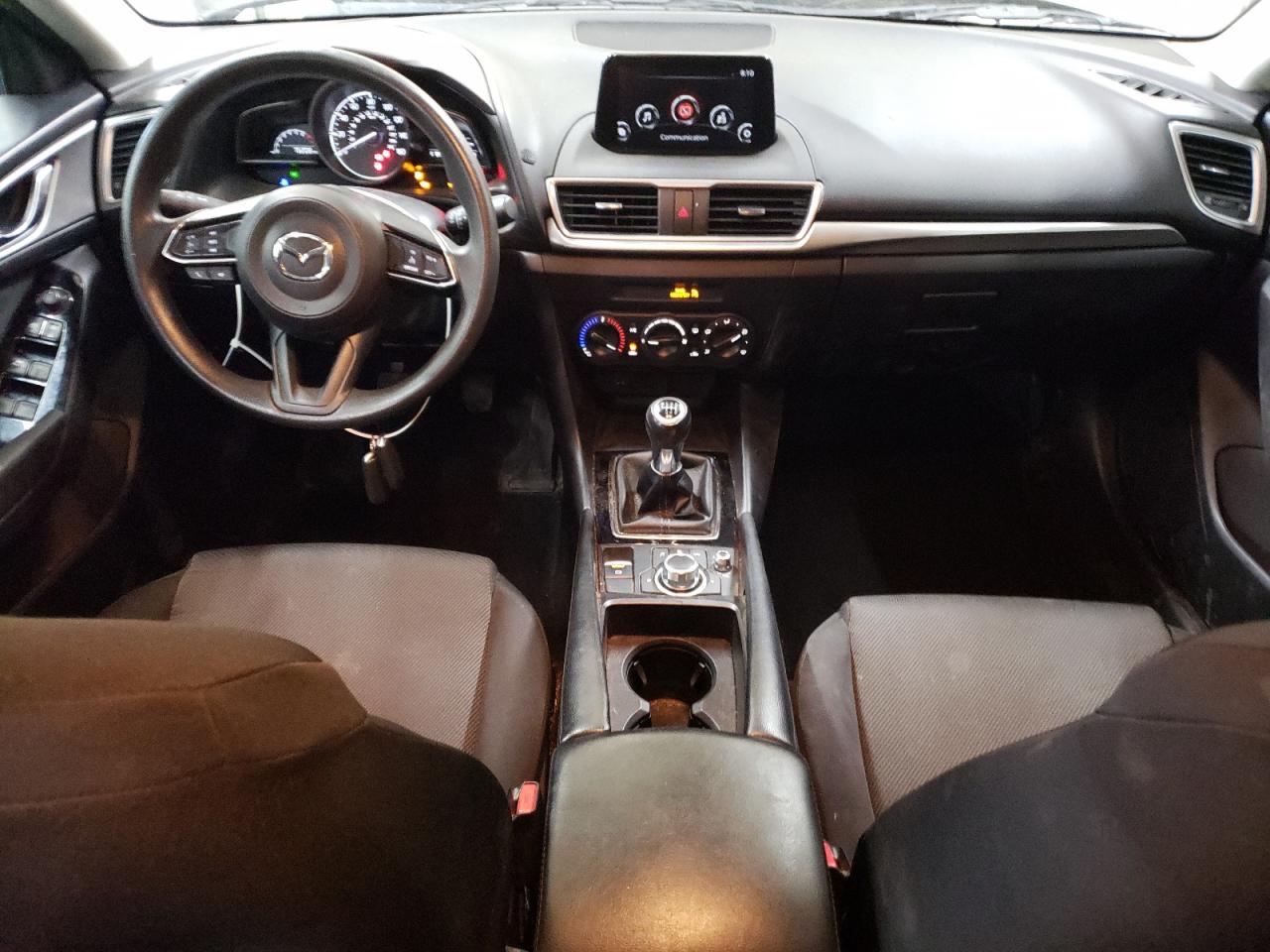 2018 Mazda 3 VIN 3MZBN1K75JM177942 Copart auction photo, front end damage thumbnail 8
