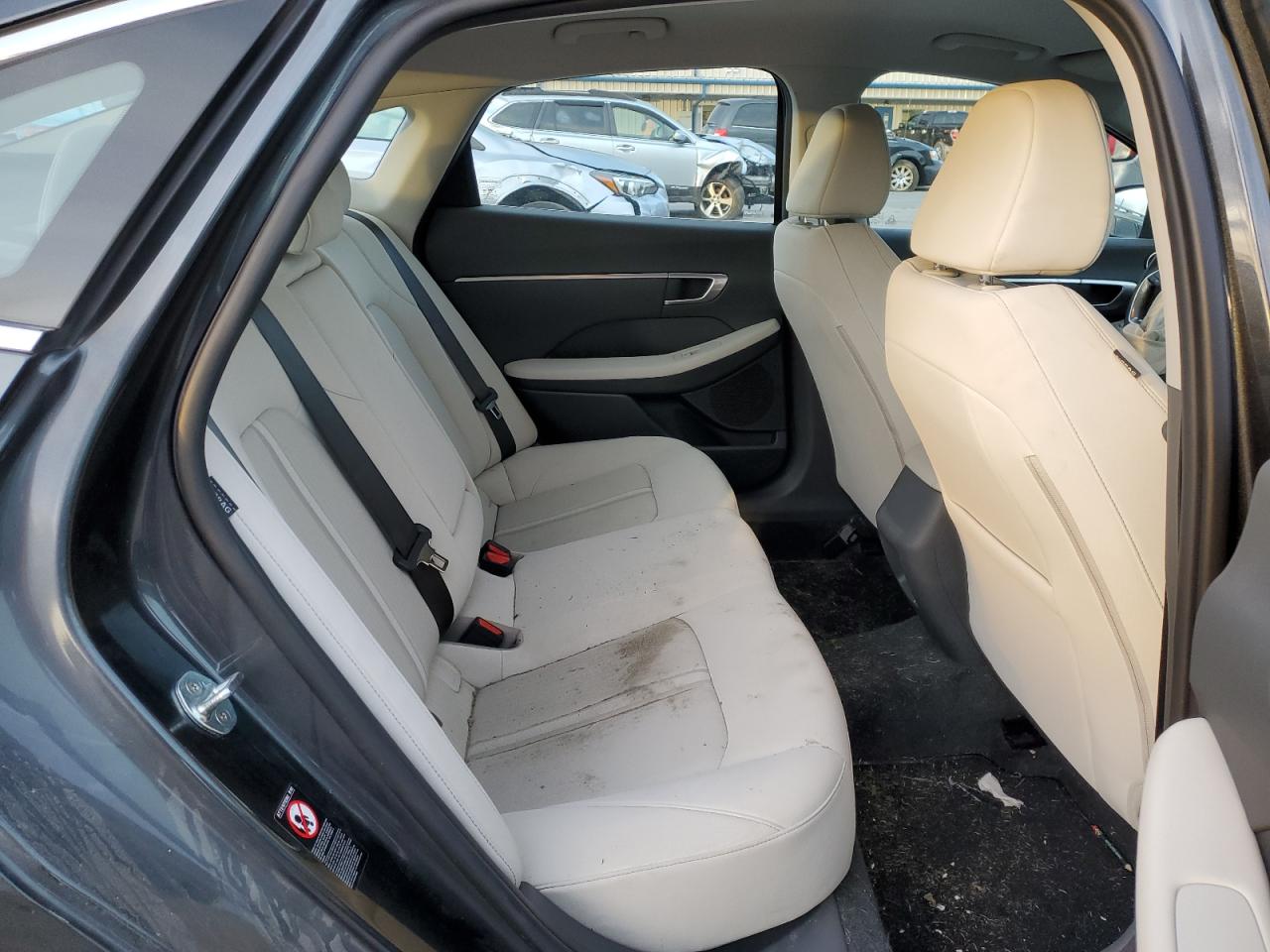 2022 Hyundai Sonata VIN KMHL64JA4NA188545 Copart auction photo, front end / rear end damage thumbnail 10