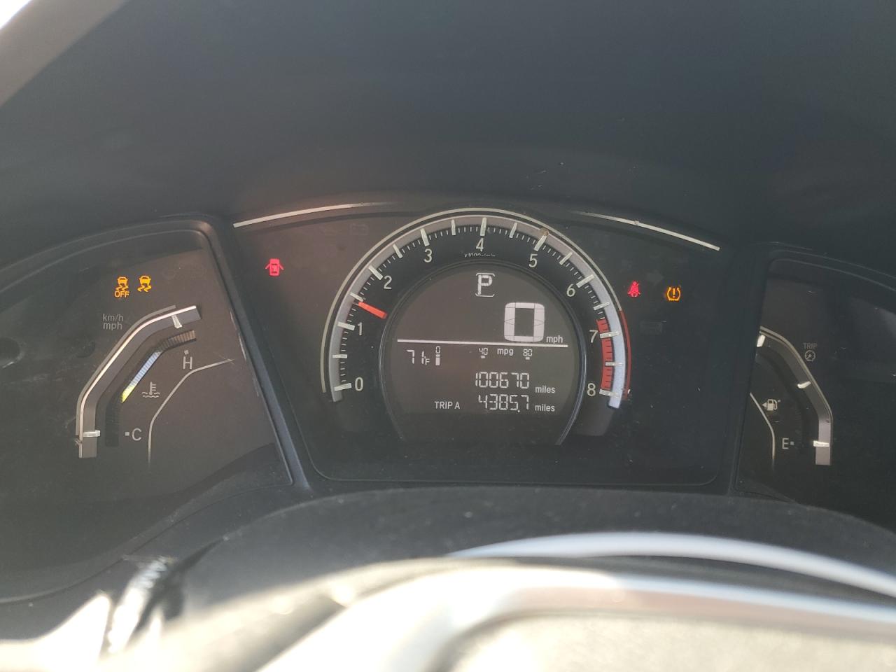 2016 Honda Civic VIN 19XFC2F55GE049096 Copart auction photo, rear end damage thumbnail 9