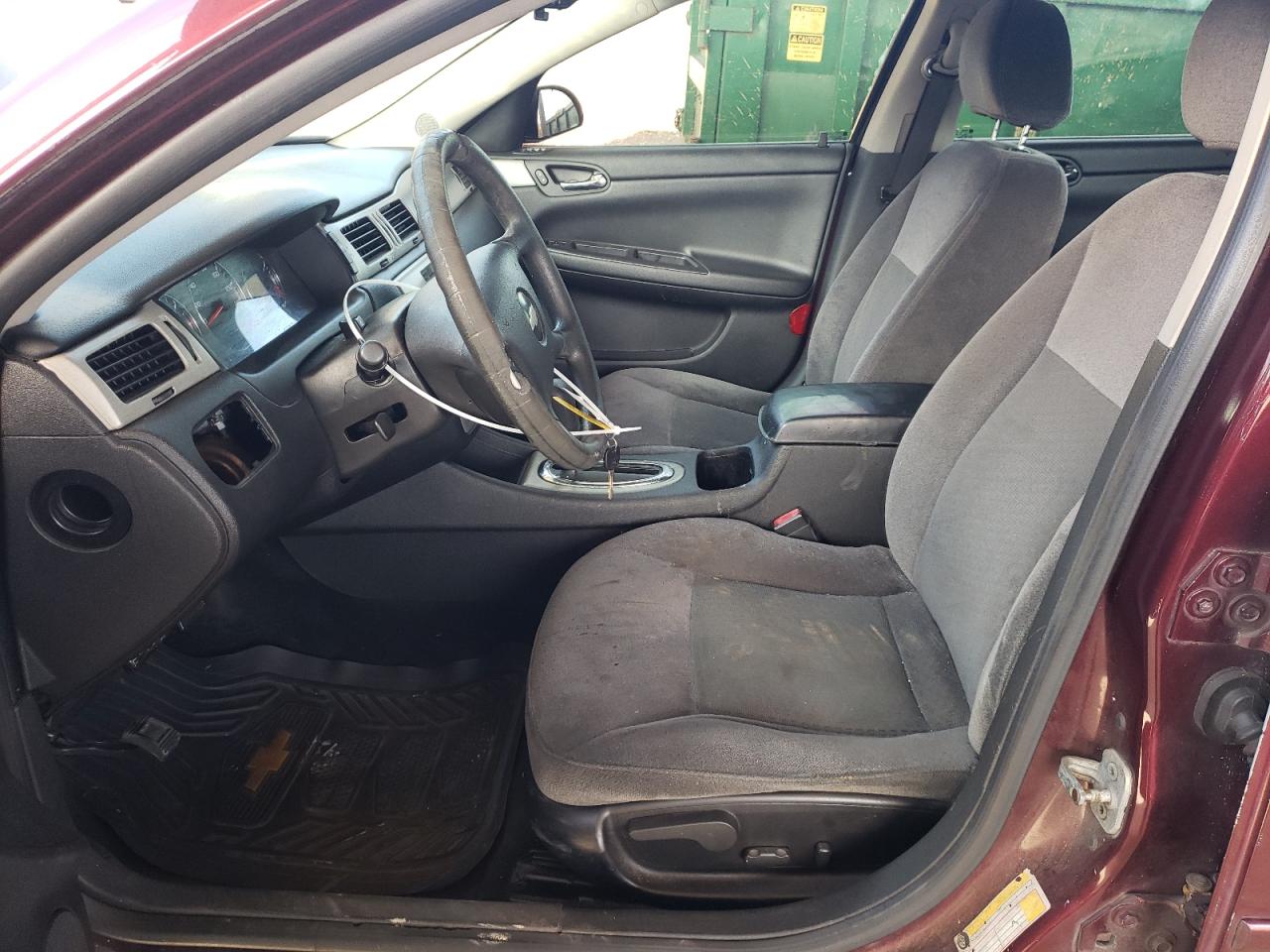 2007 Chevrolet Impala VIN 2G1WT58K779169882 Copart auction photo, side damage thumbnail 7