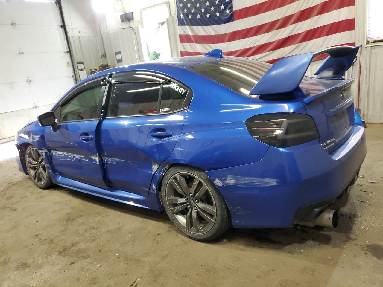 2017 Subaru WRX VIN JF1VA1E62H9834922 Copart auction photo, side / front end damage thumbnail 2