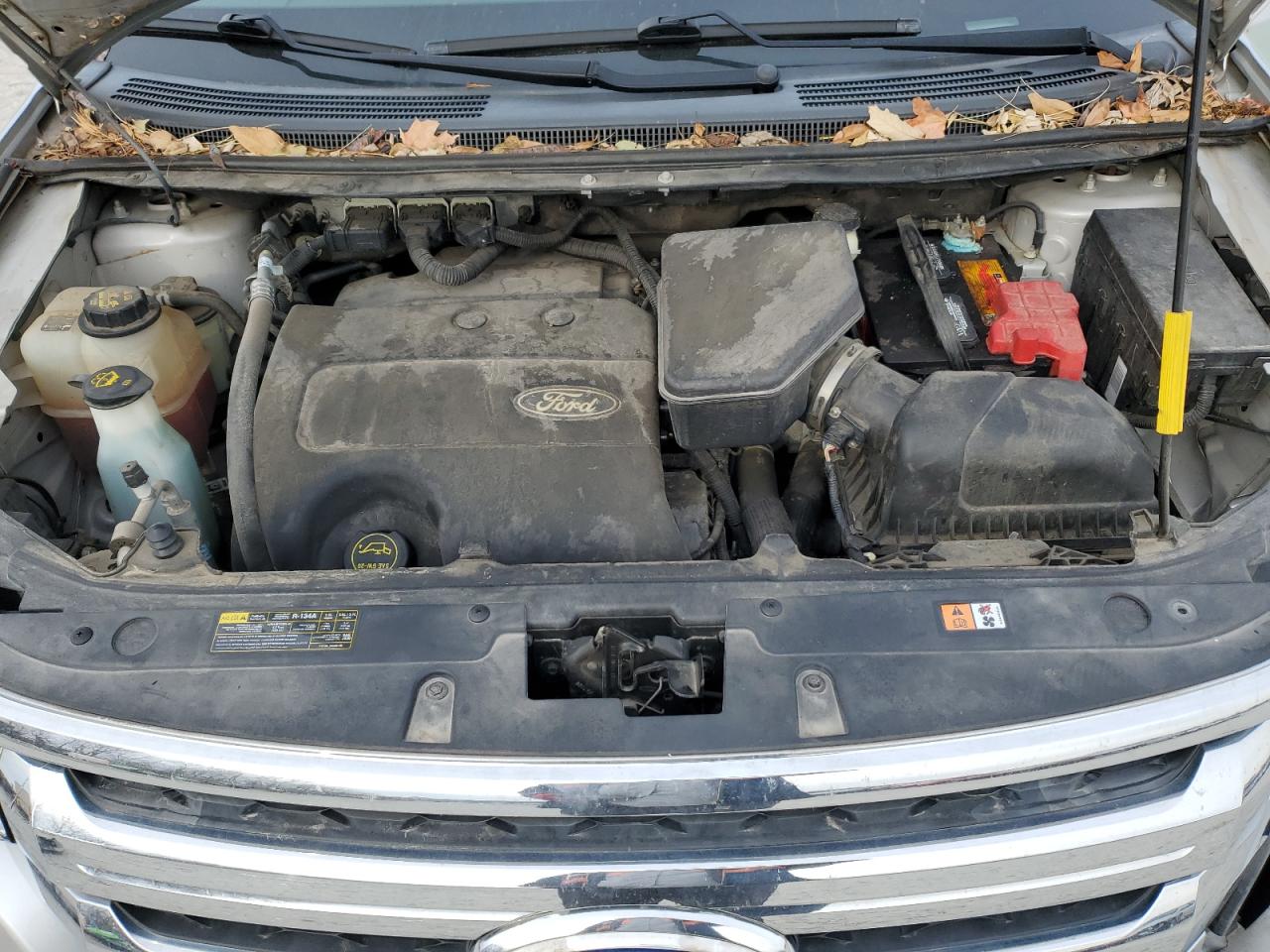 2014 Ford Edge VIN 2FMDK4KC4EBB28575 Copart auction photo, all over damage thumbnail 12