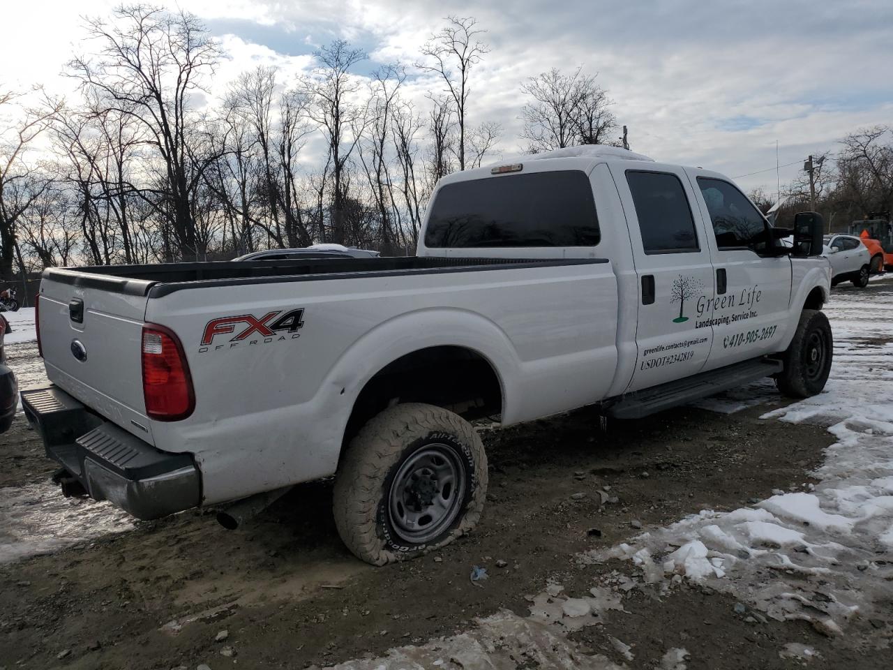 2016 Ford F250 VIN 1FT7W2B62GEA79243 Copart auction photo, front end damage thumbnail 3