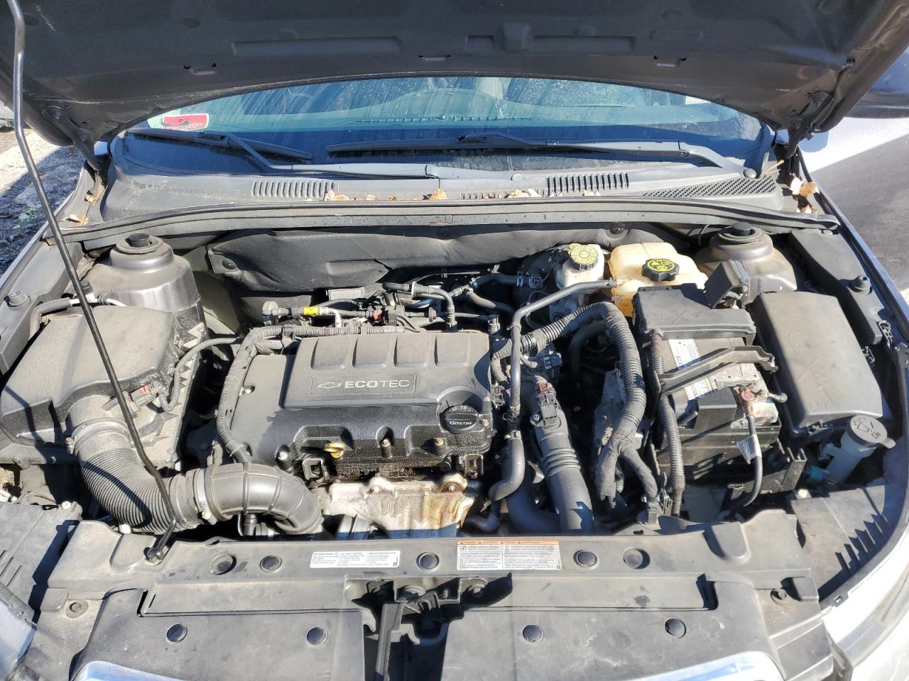 2014 Chevrolet Cruze VIN 1G1PC5SB8E7355121 Copart auction photo, rear end / front end damage thumbnail 11