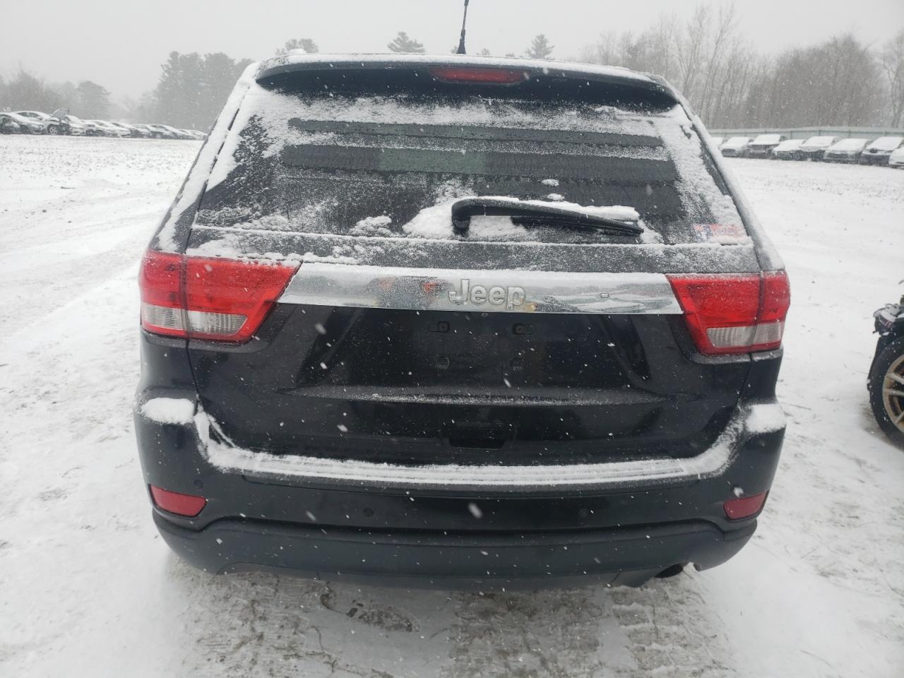 2012 Jeep Grand Cherokee VIN 1C4RJFAG2CC220360 Copart auction photo, front end / undercarriage damage thumbnail 6