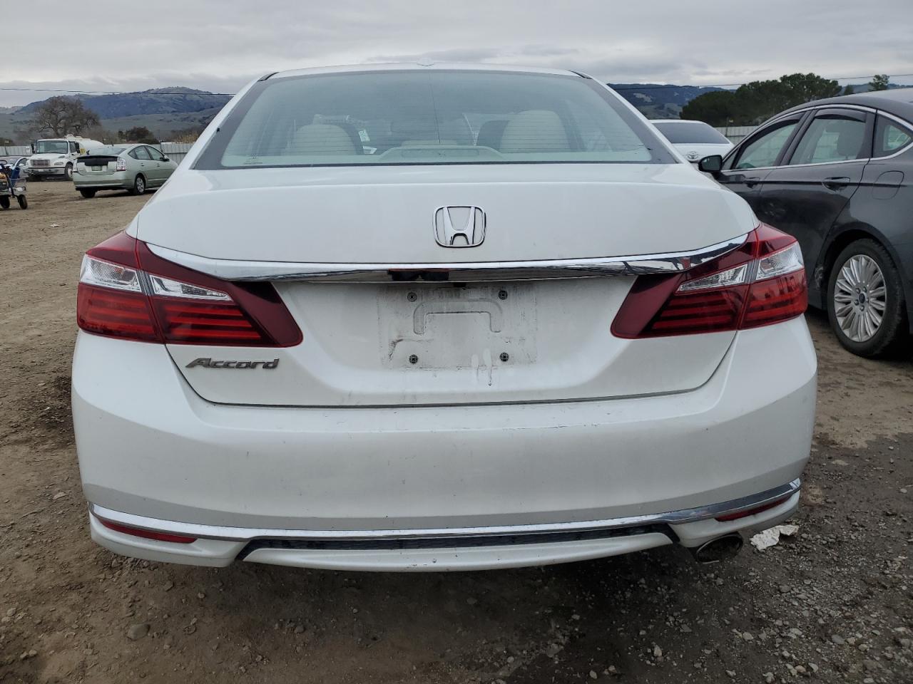 2017 Honda Accord VIN 1HGCR2F99HA144156 Copart auction photo, front end / undercarriage damage thumbnail 6
