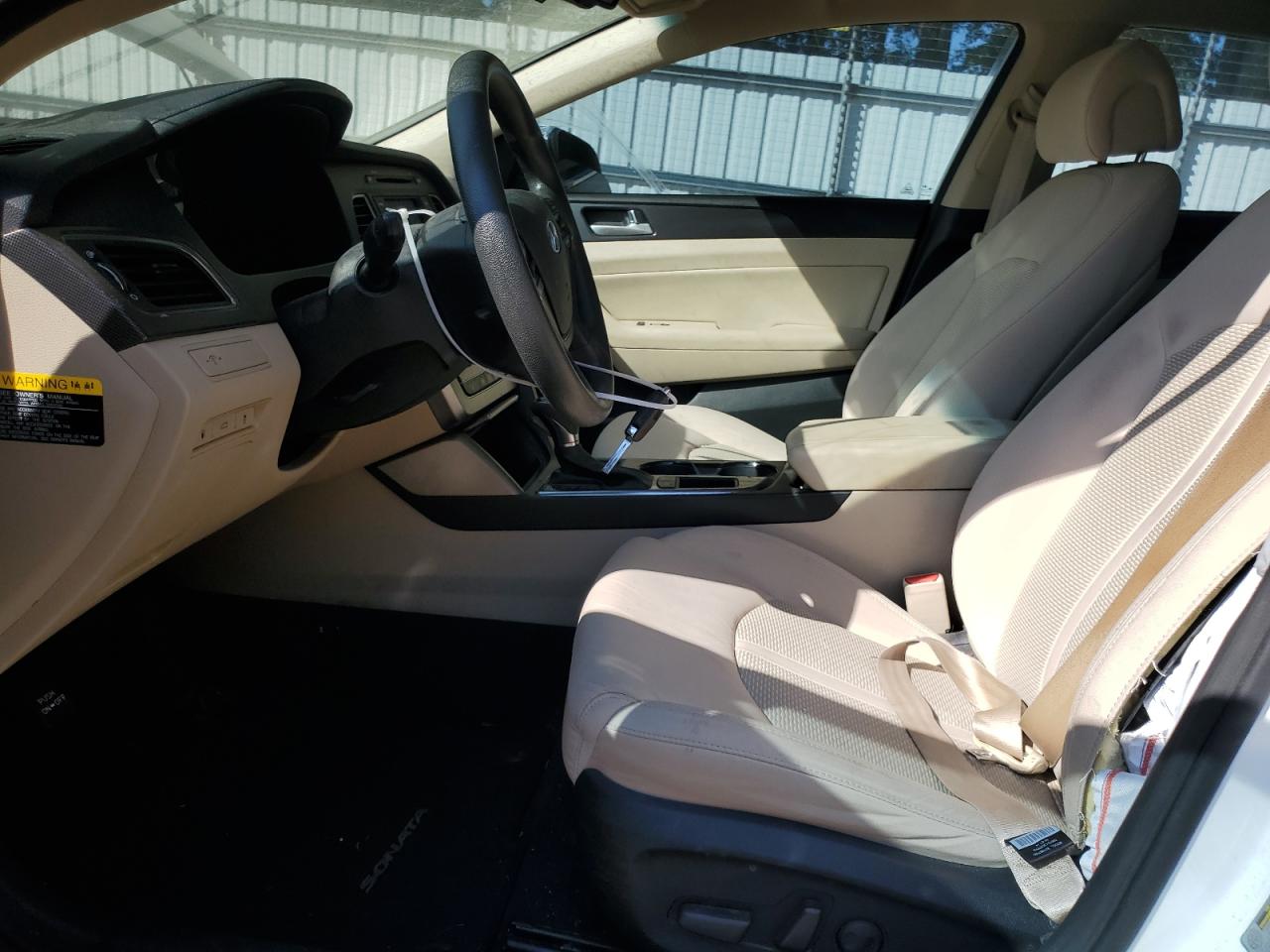 2015 Hyundai Sonata VIN 5NPE34AF2FH050000 Copart auction photo, front end / undercarriage damage thumbnail 7