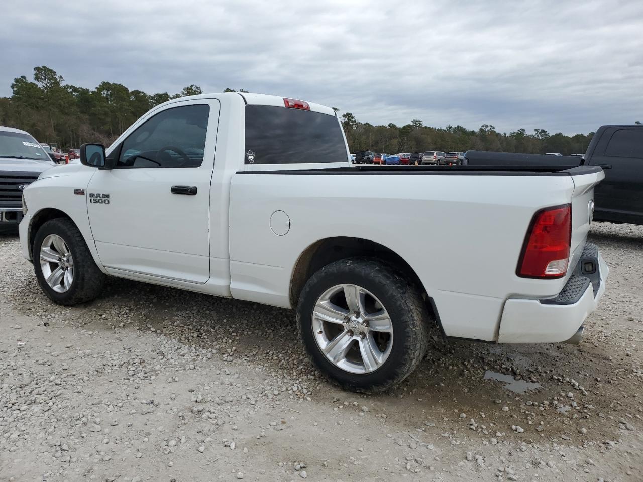 2013 RAM 1500 VIN 3C6JR6ATXDG509091 Copart auction photo, front end / side damage thumbnail 2