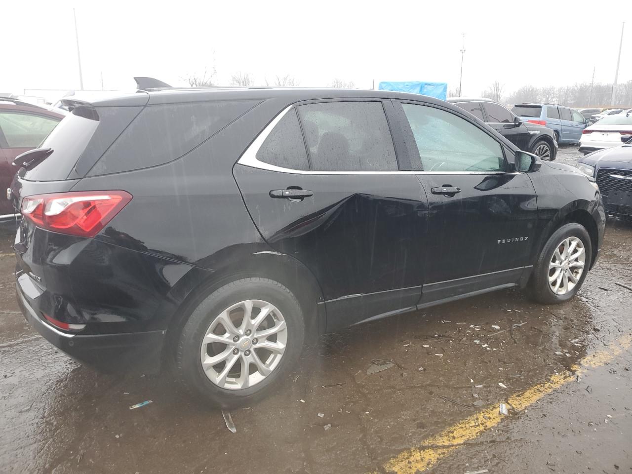 2019 Chevrolet Equinox VIN 2GNAXTEV3K6171848 Copart auction photo, front end / mechanical damage thumbnail 3