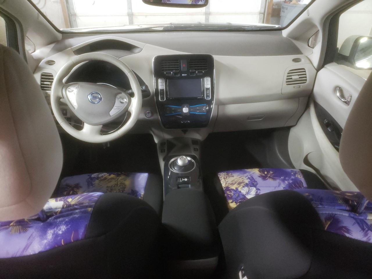 2012 Nissan Leaf VIN JN1AZ0CP9CT018814 Copart auction photo, front end damage thumbnail 8