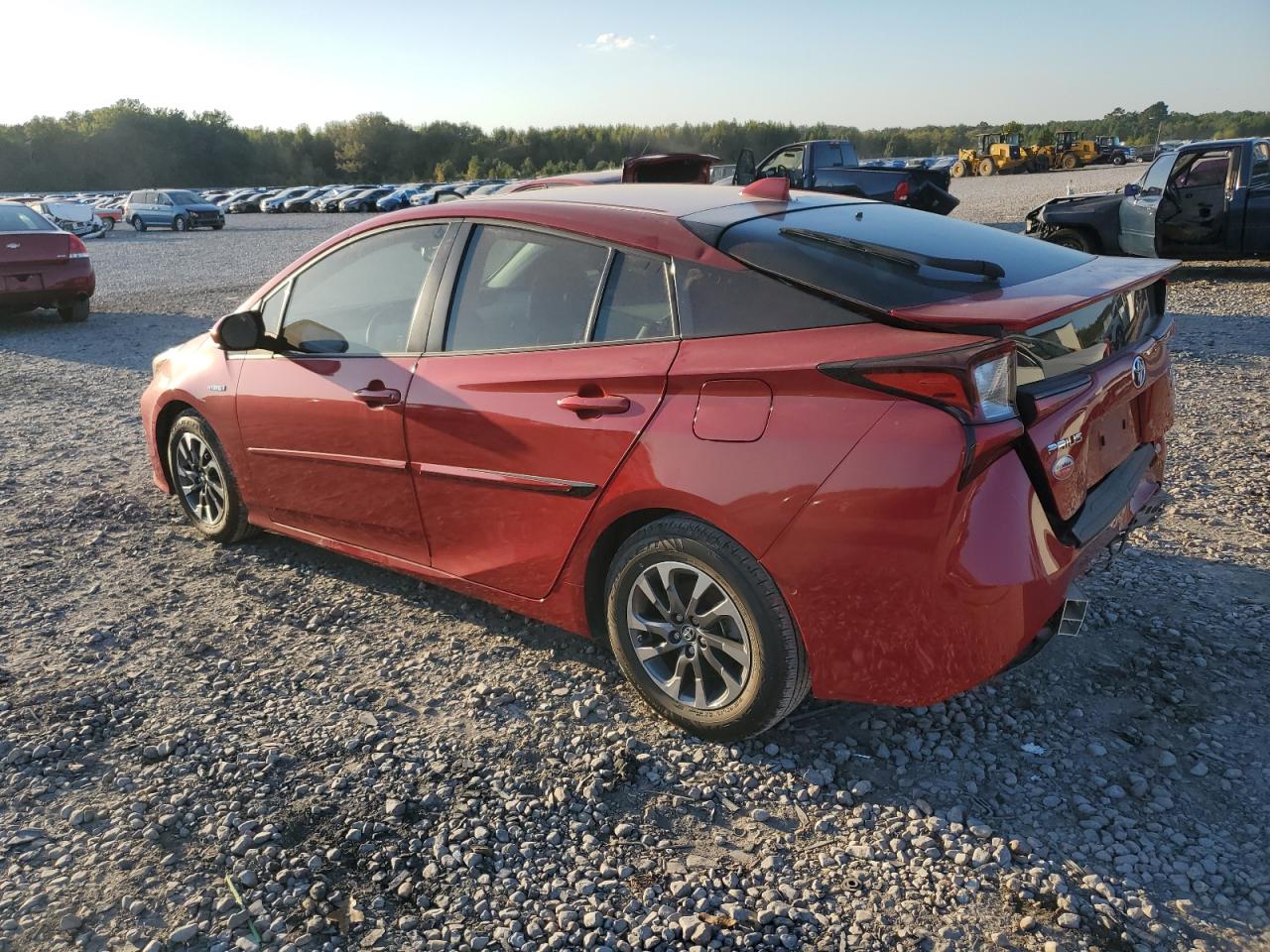 2022 Toyota Prius VIN JTDKAMFU3N3189871 Copart auction photo, rear end damage thumbnail 2