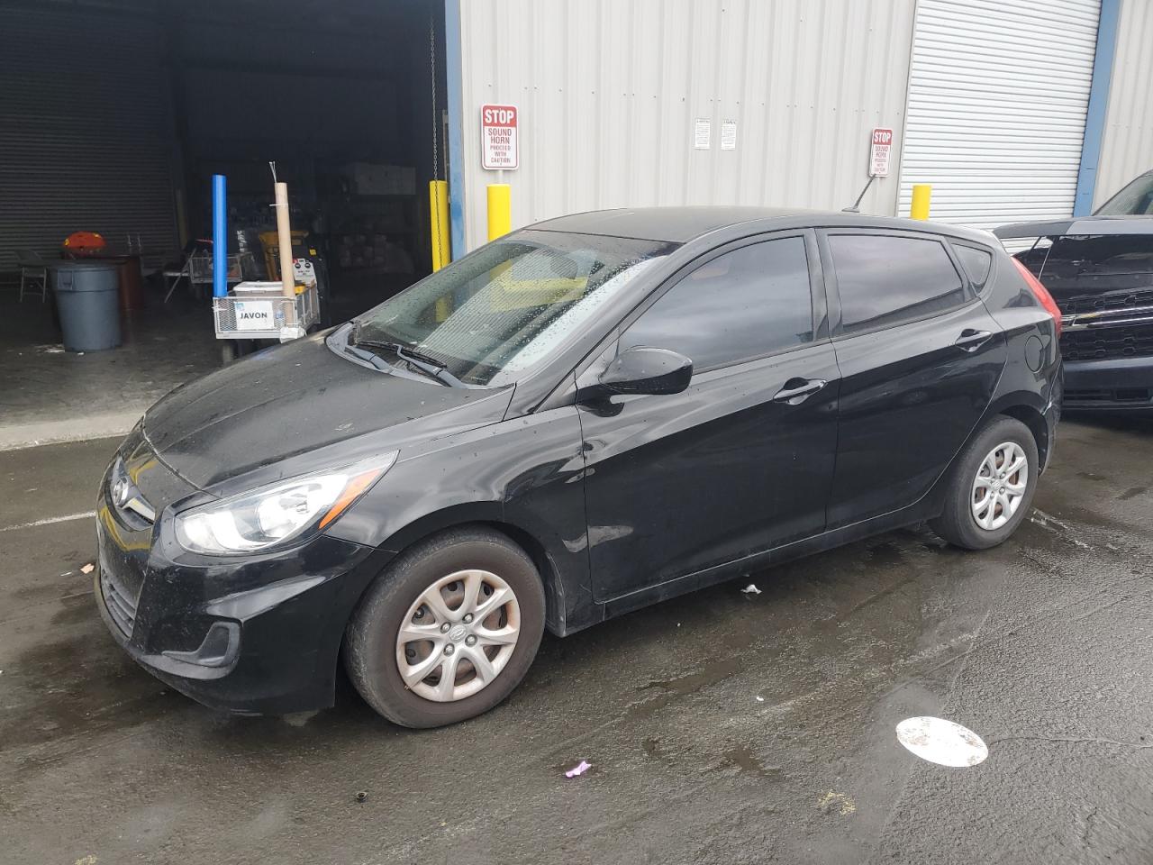 2014 Hyundai Accent VIN KMHCT5AE9EU144377 - Copart auction photo
