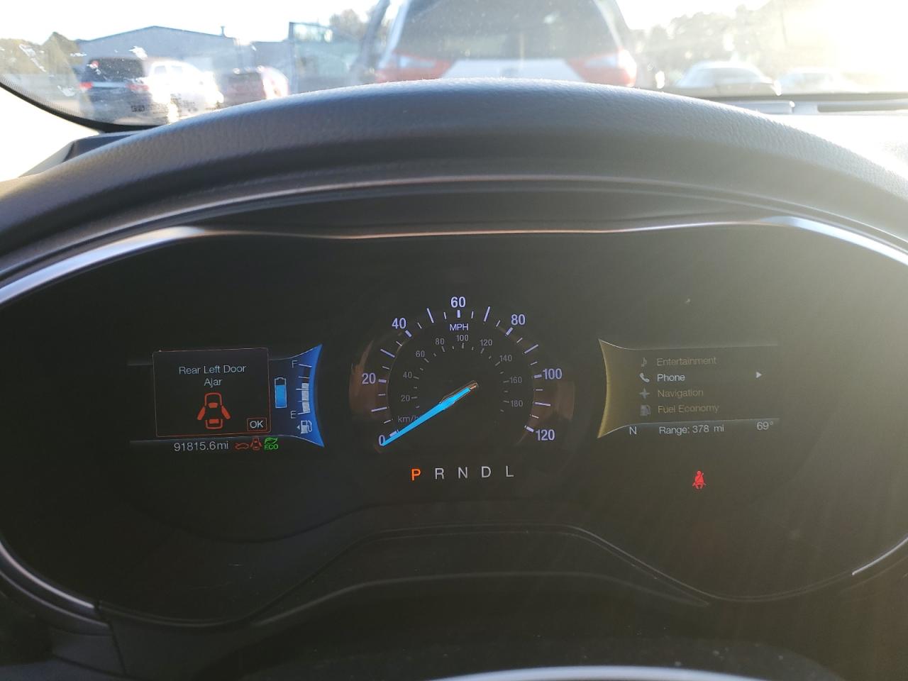 2019 Ford Fusion VIN 3FA6P0LU5KR125640 Copart auction photo, rear end damage thumbnail 9