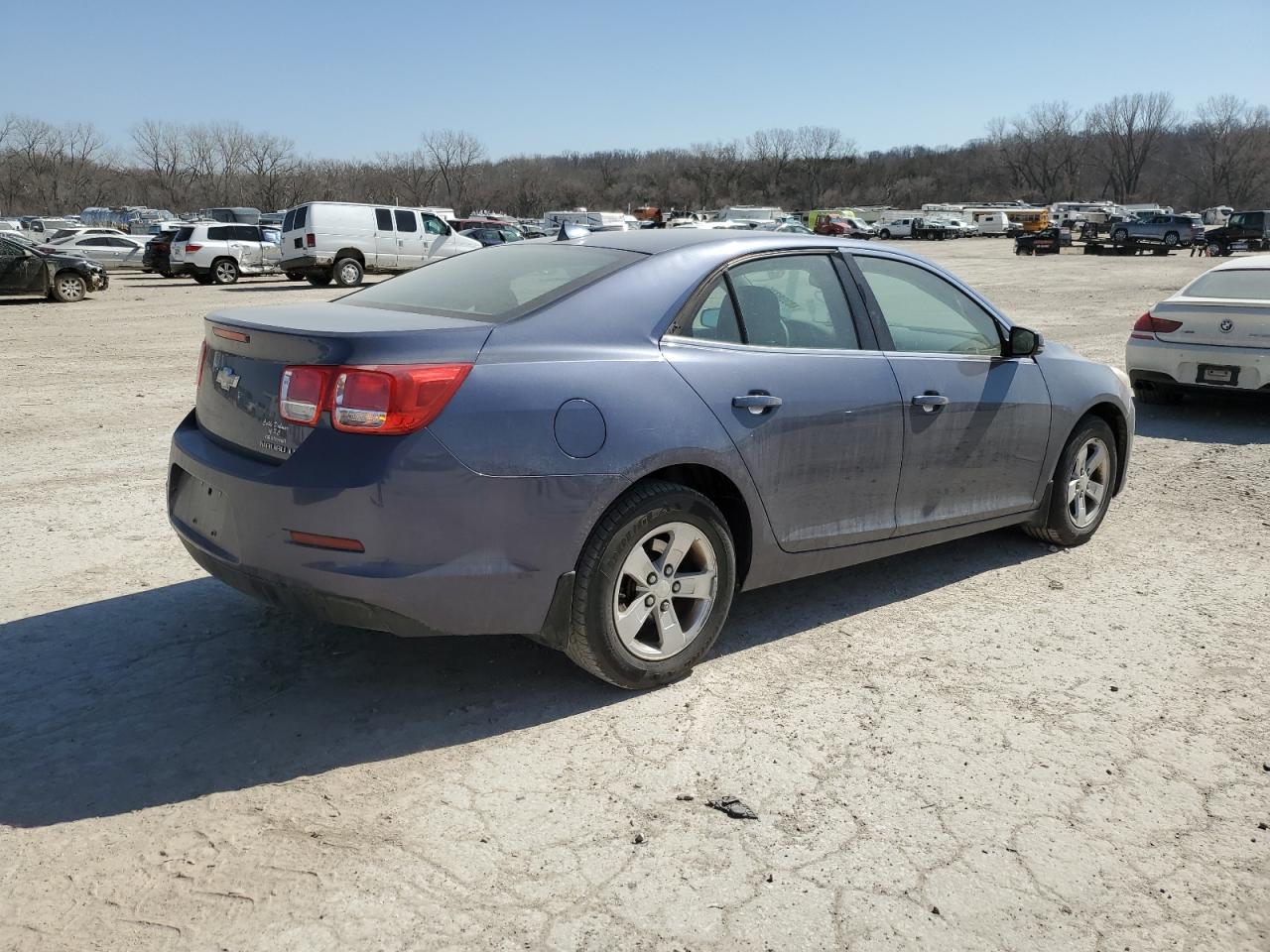 2013 Chevrolet Malibu VIN 1G11C5SA9DF357753 Copart auction photo, side damage thumbnail 3