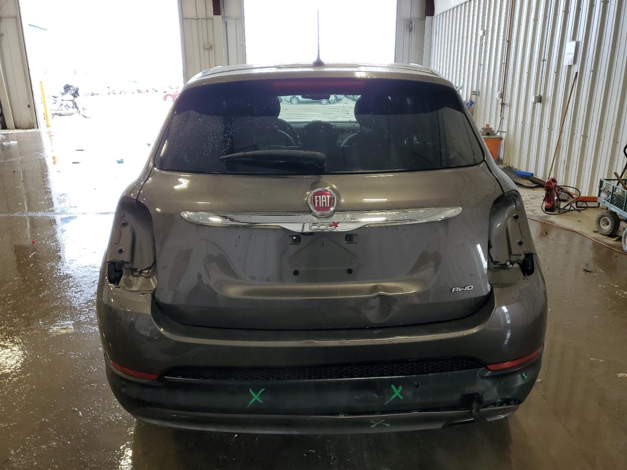 2016 Fiat 500 VIN ZFBCFYDT1GP492797 Copart auction photo, rear end damage thumbnail 6