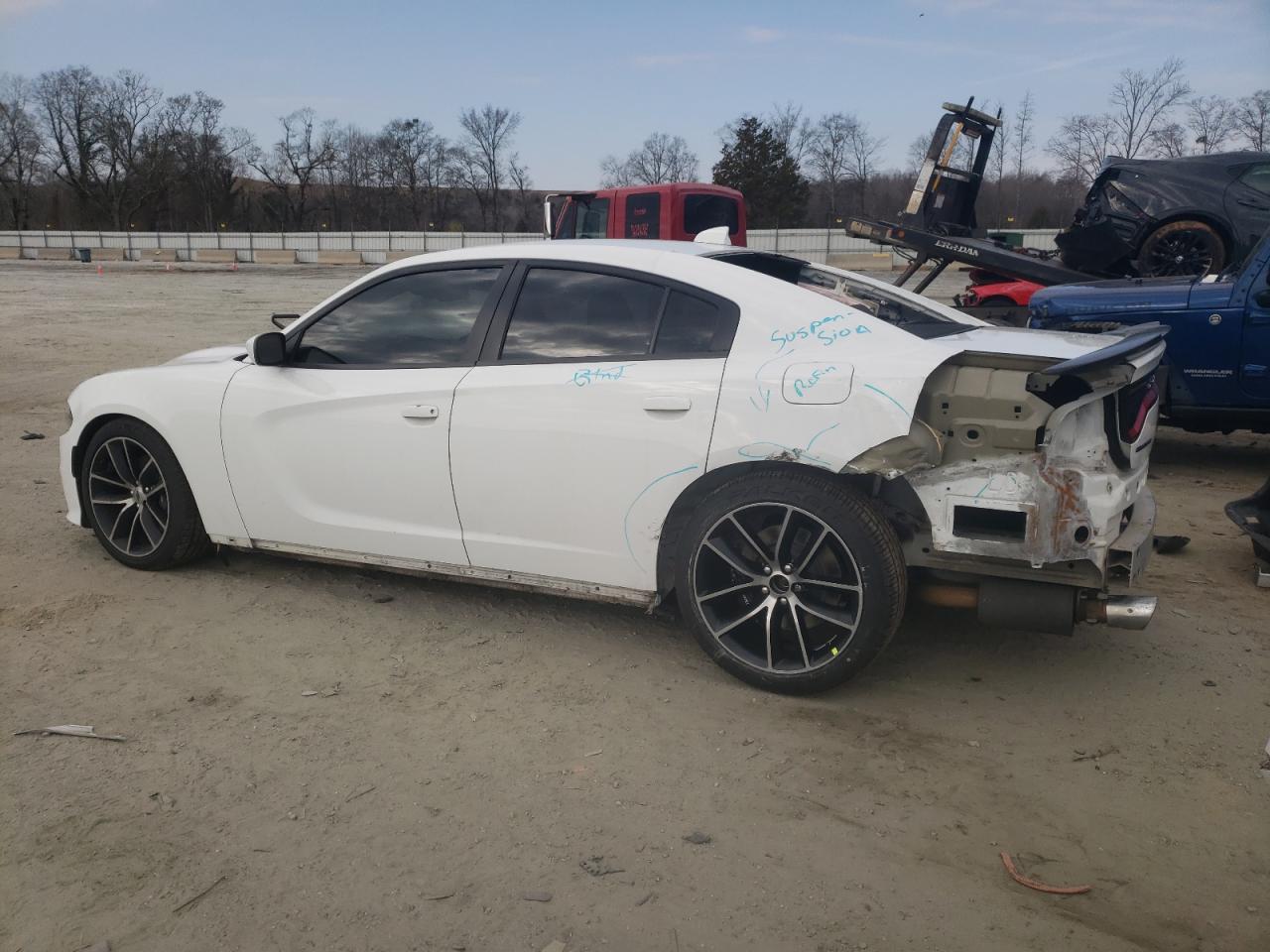 2018 Dodge Charger VIN 2C3CDXGJXJH332358 Copart auction photo, all over damage thumbnail 2